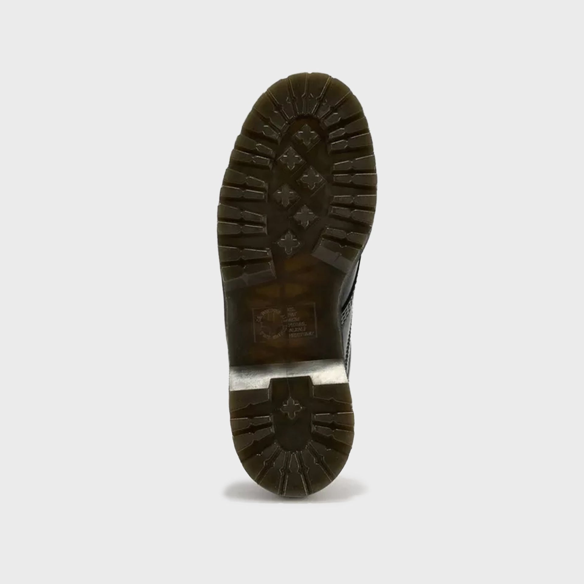 Dr. Martens Lowell Studded Analine Leather Moc Toe - Black Analine