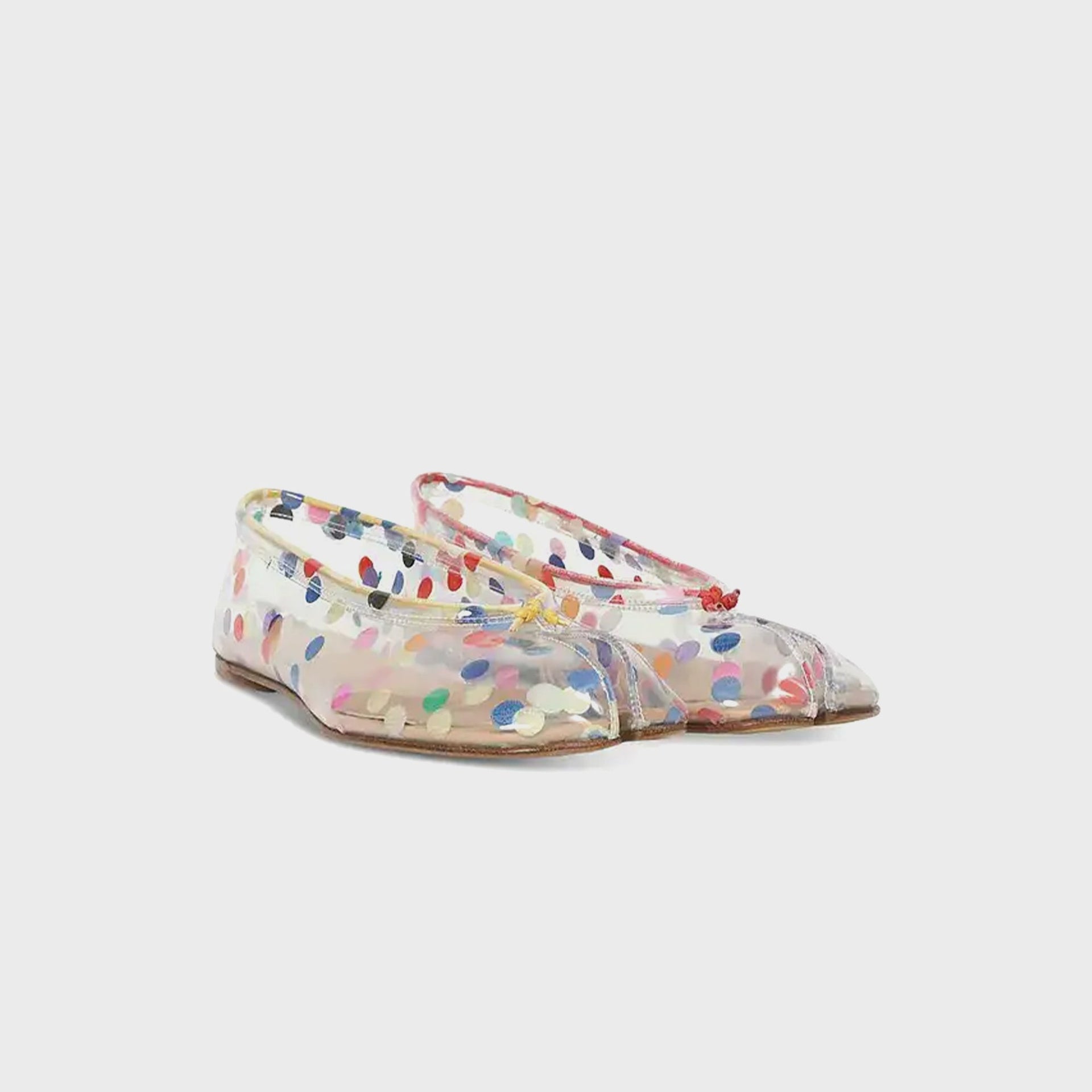 Maison Margiela WMNS Tabi Ballerina Flats - Transparent / Multicolor