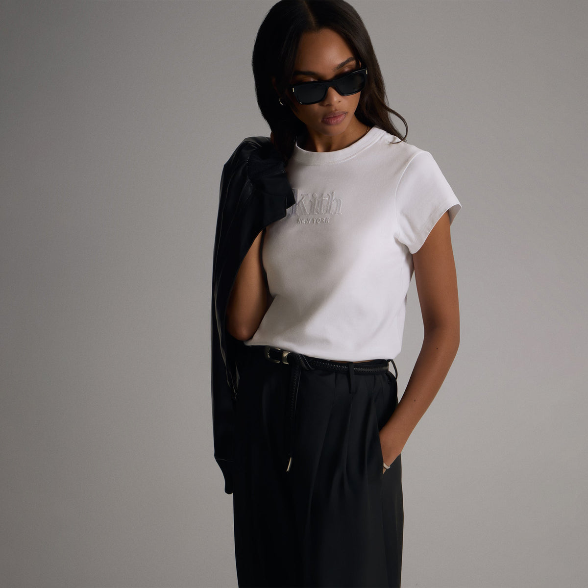 Kith Women Mulberry Vintage New York Tee - White