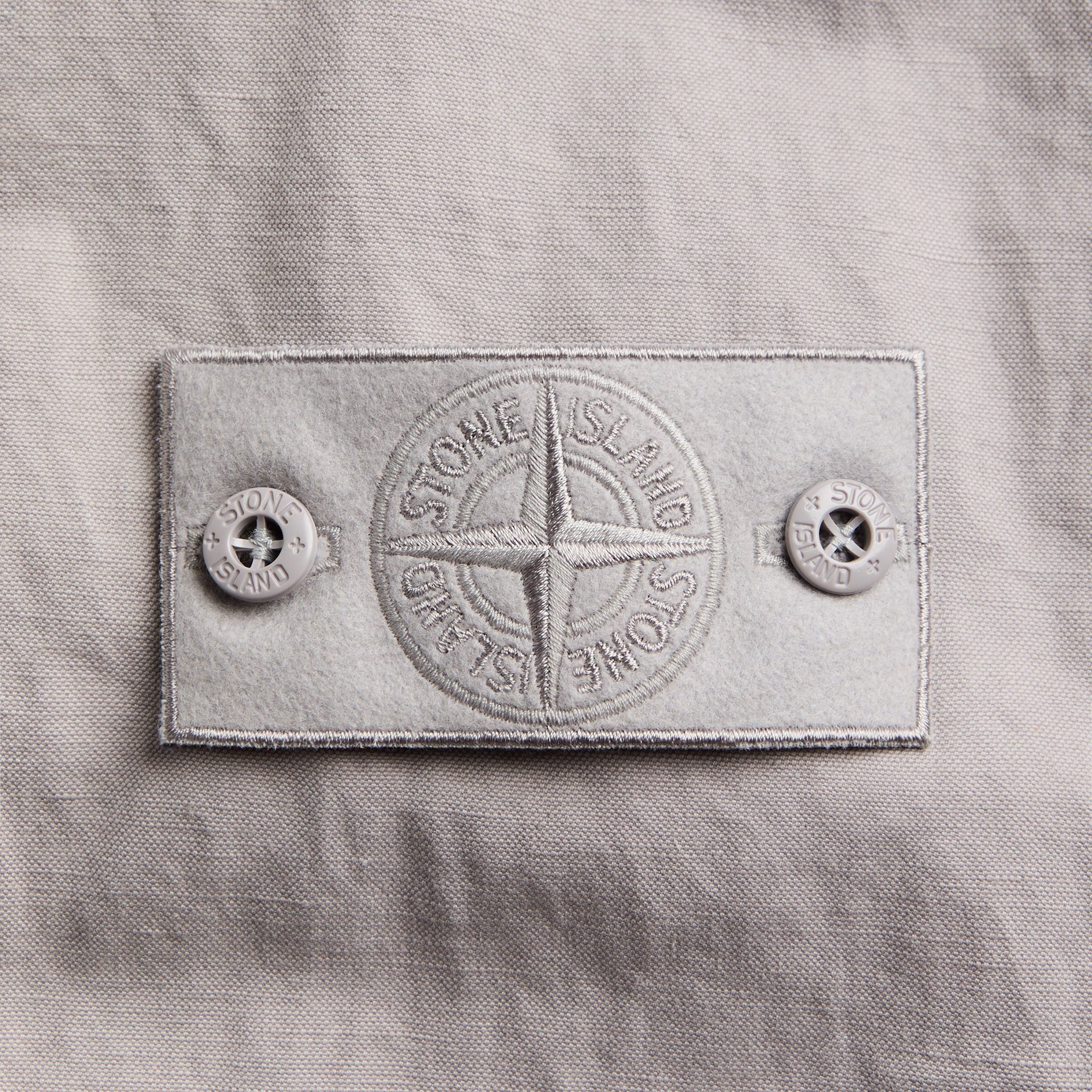 Stone Island Ghost Cotton Linen Overshirt - Dust
