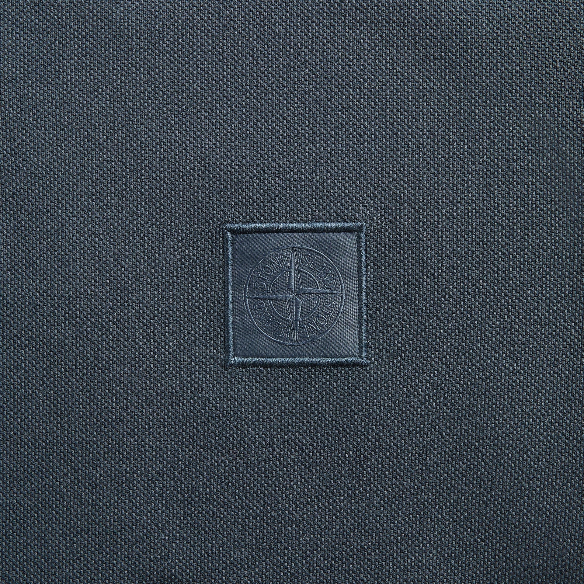 Stone Island Ghost Cotton Piqué Polo - Slate Blu