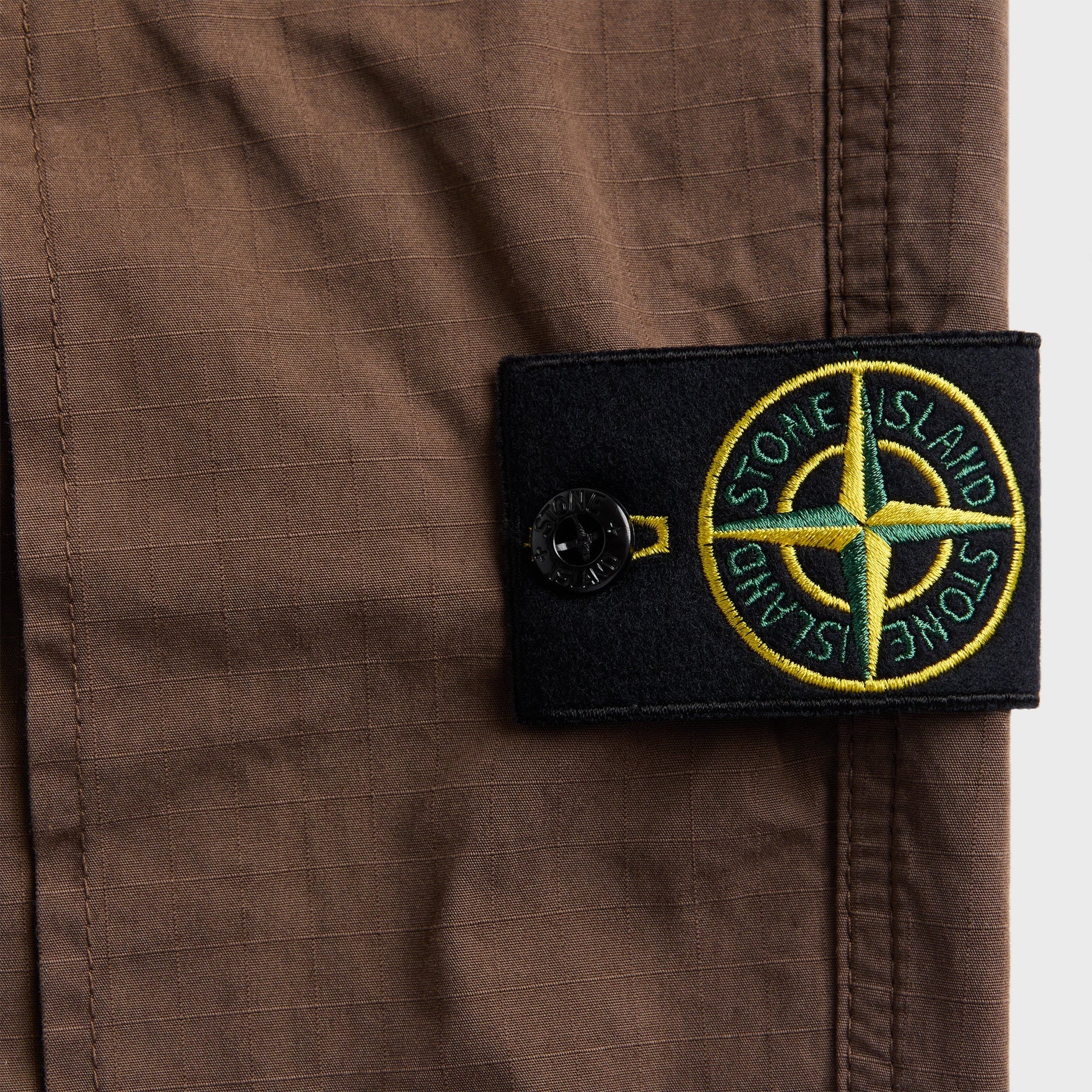 Stone Island Organic Cotton Cargo Pant - Umber