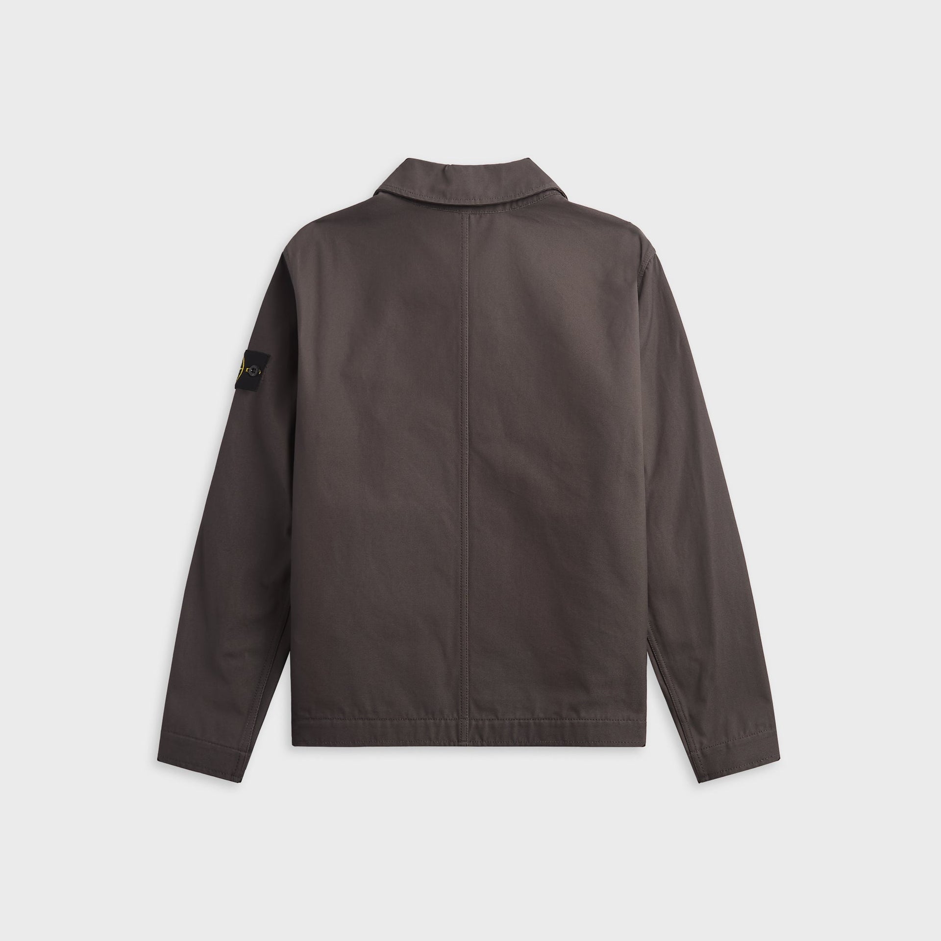 Stone Island Cotton Canvas Coach Jacket - Charcoal Grey