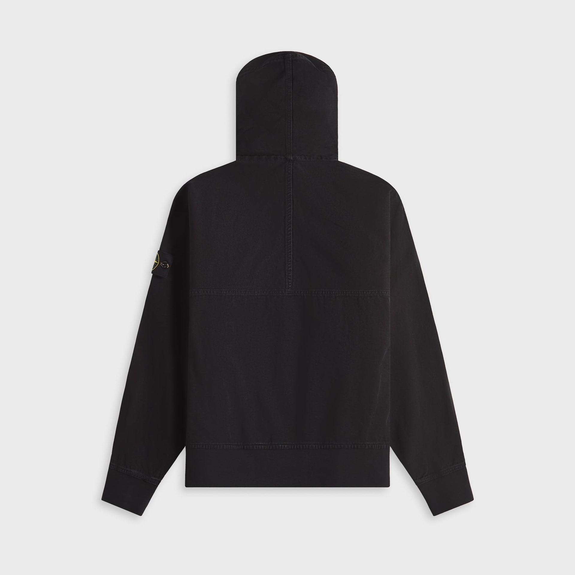 Stone Island Hooded Sweatshirt - Black