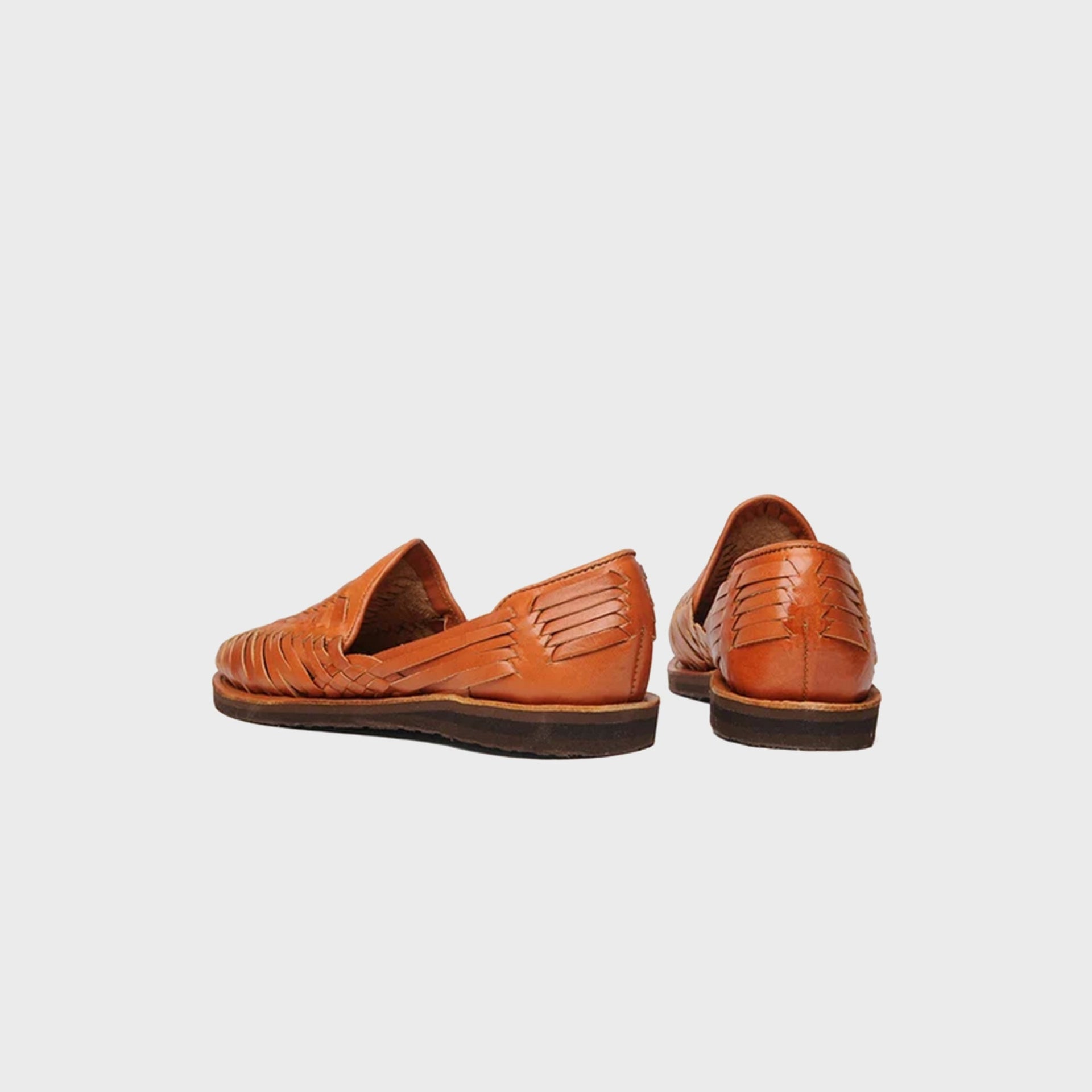 Chamula Cancun Loafer - Red Brown