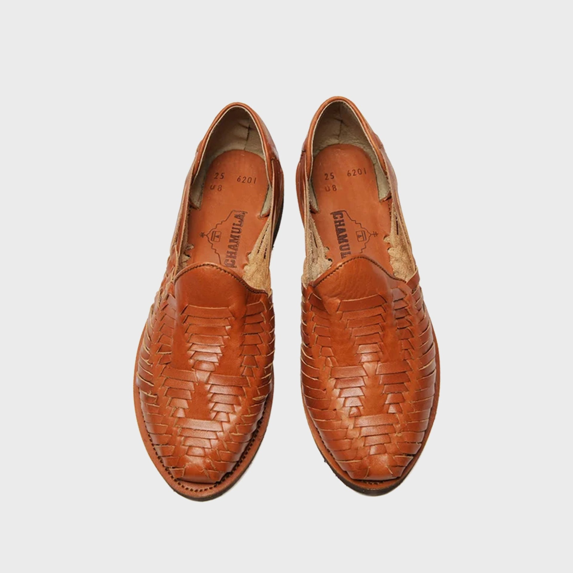 Chamula Cancun Loafer - Red Brown