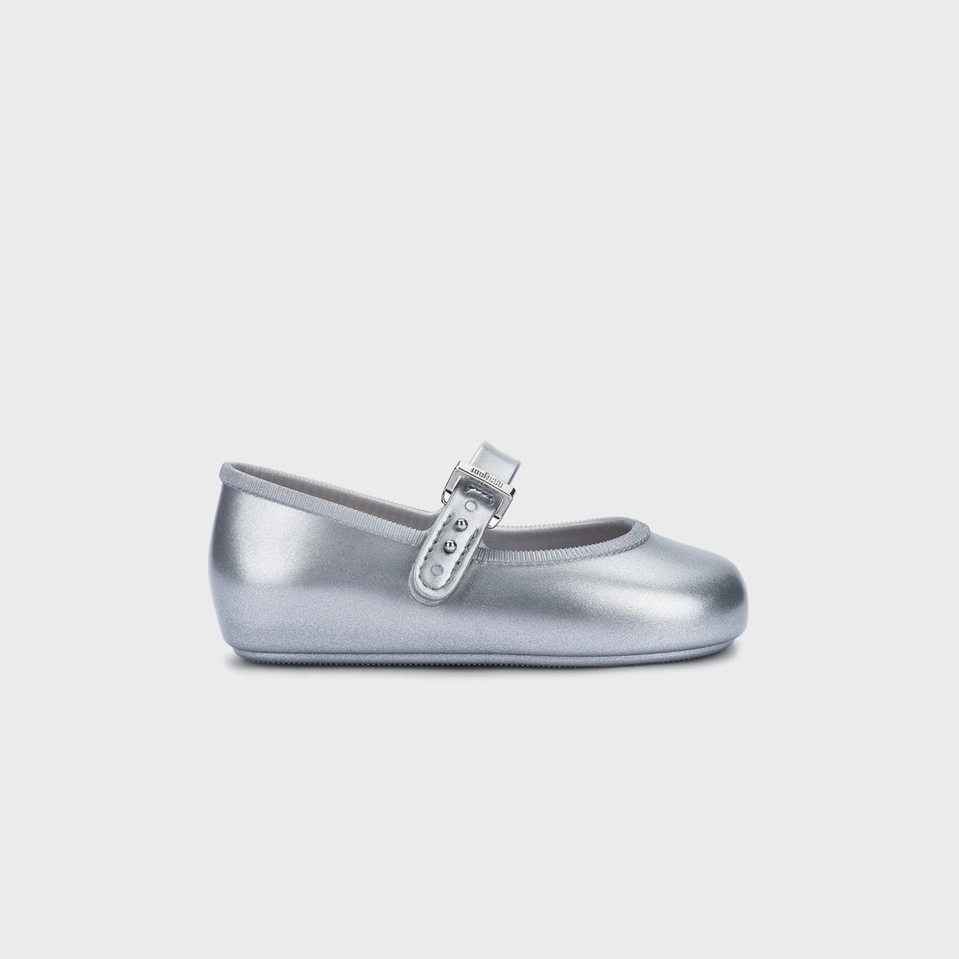 Melissa Baby Soft Ballerina Flat - Silver