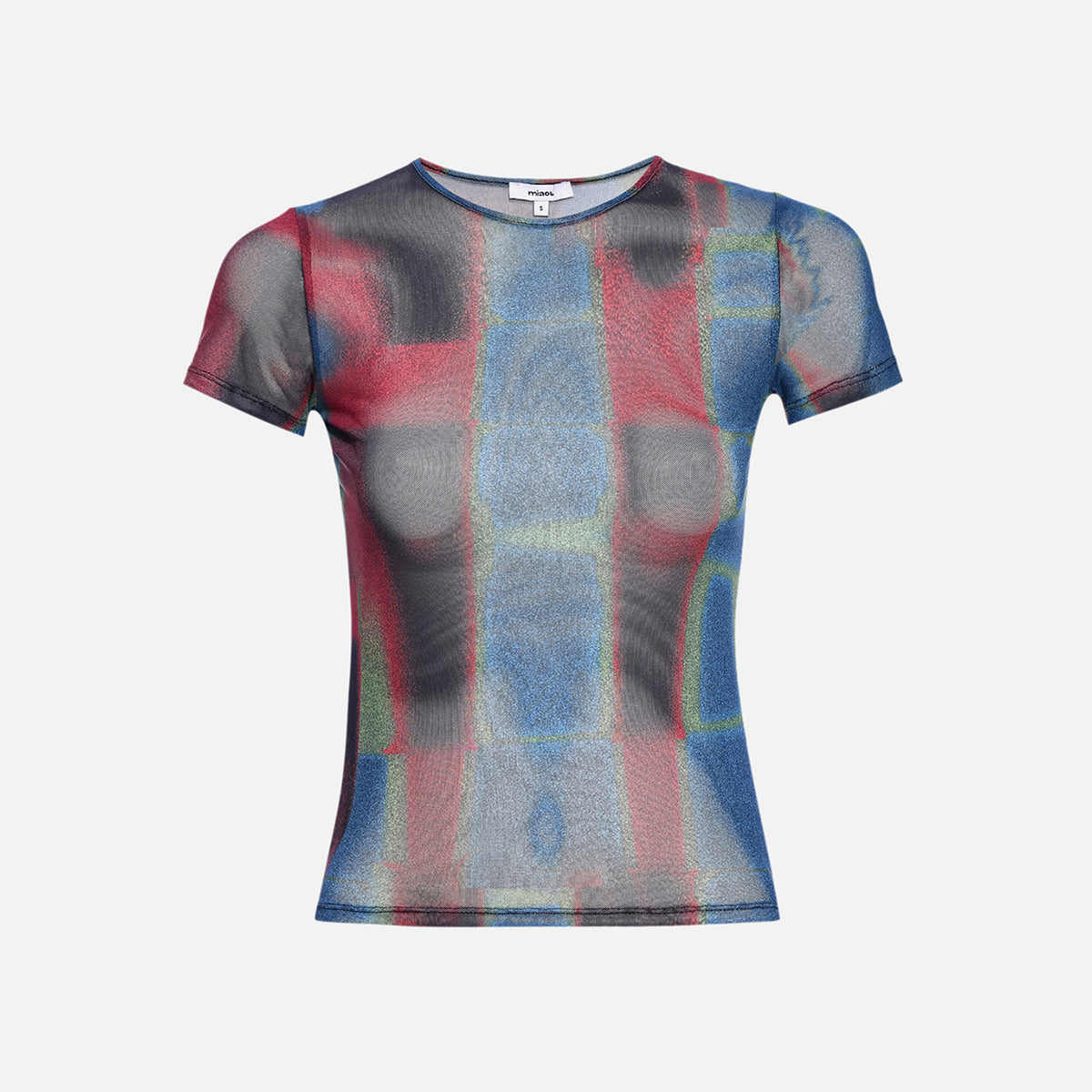 Miaou Mini Tee - Rust