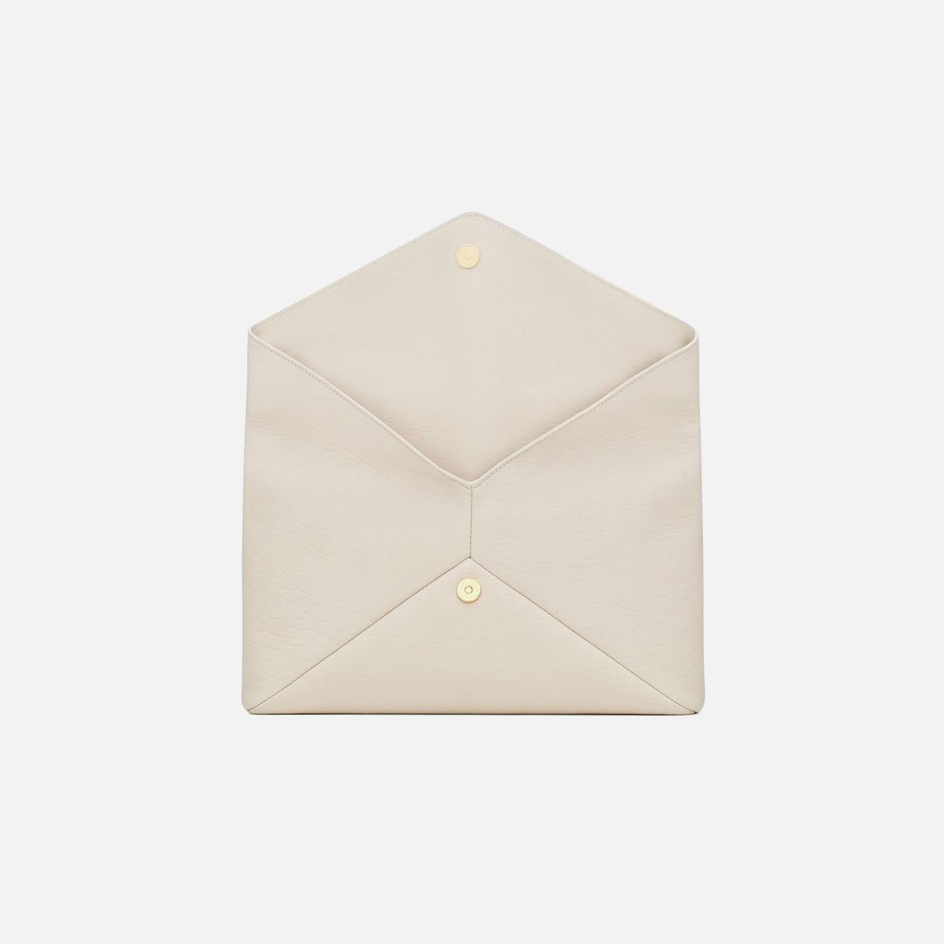 Saint Laurent Large Envelope Pouch - Blanc Vintage