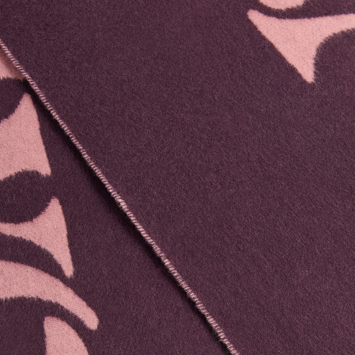 Vivienne Westwood Purple Wool Scarf - Plum