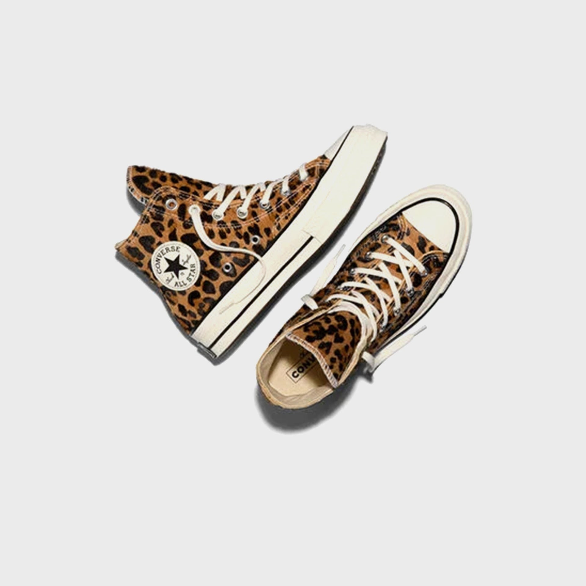 Converse Chuck 70 Leopard Pony Hair - Black / Natural Ivory / Egret