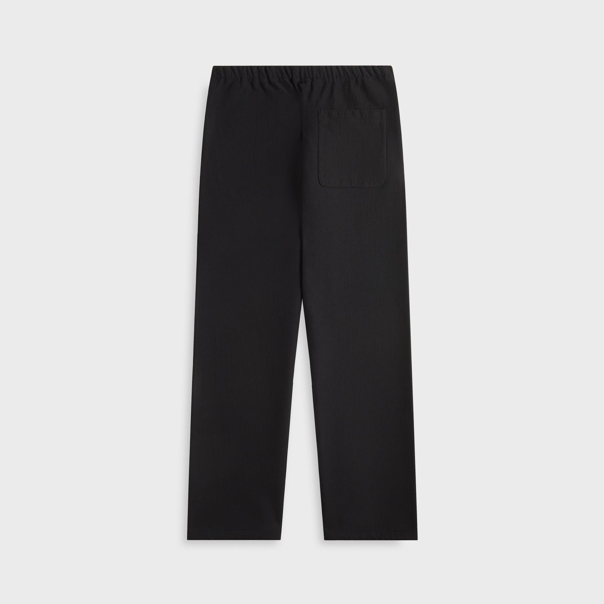 Auralee Smooth Soft BD Sweat Pant in Black
