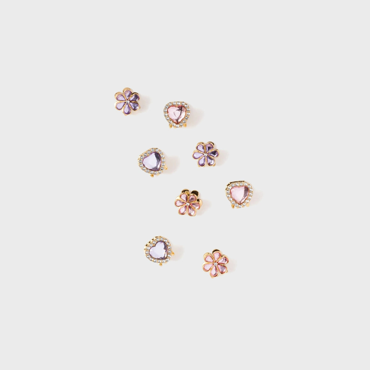 Super Smalls Love in Bloom Jeweled Hair Clips - Multi