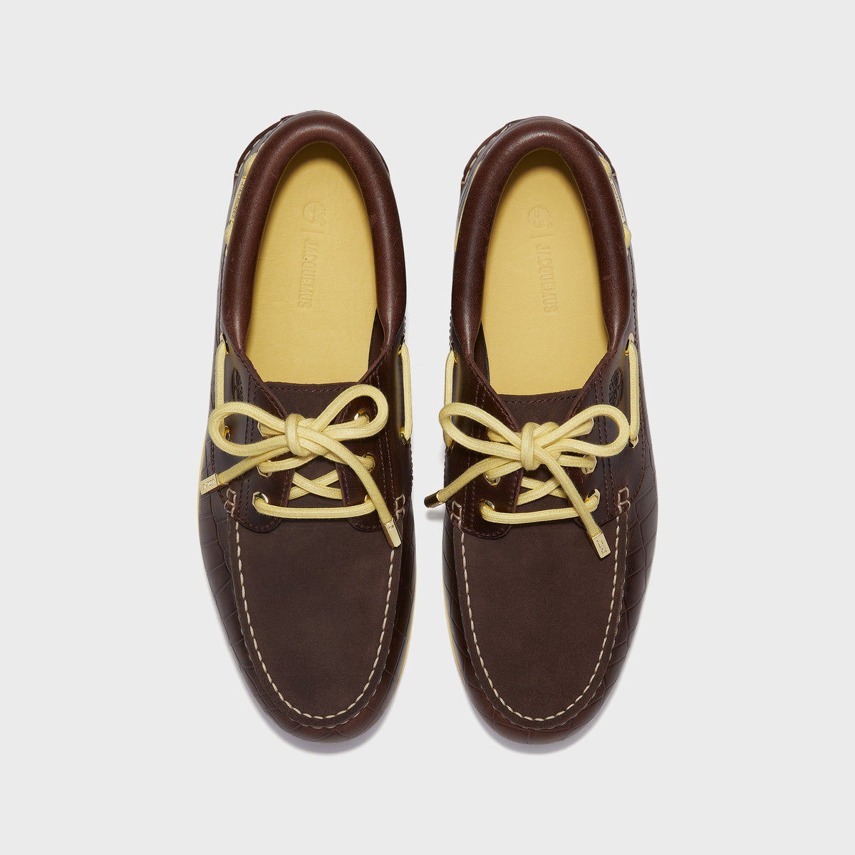 Timberland x Jacquemus 3-Eye Lug Boat Shoe - Brown
