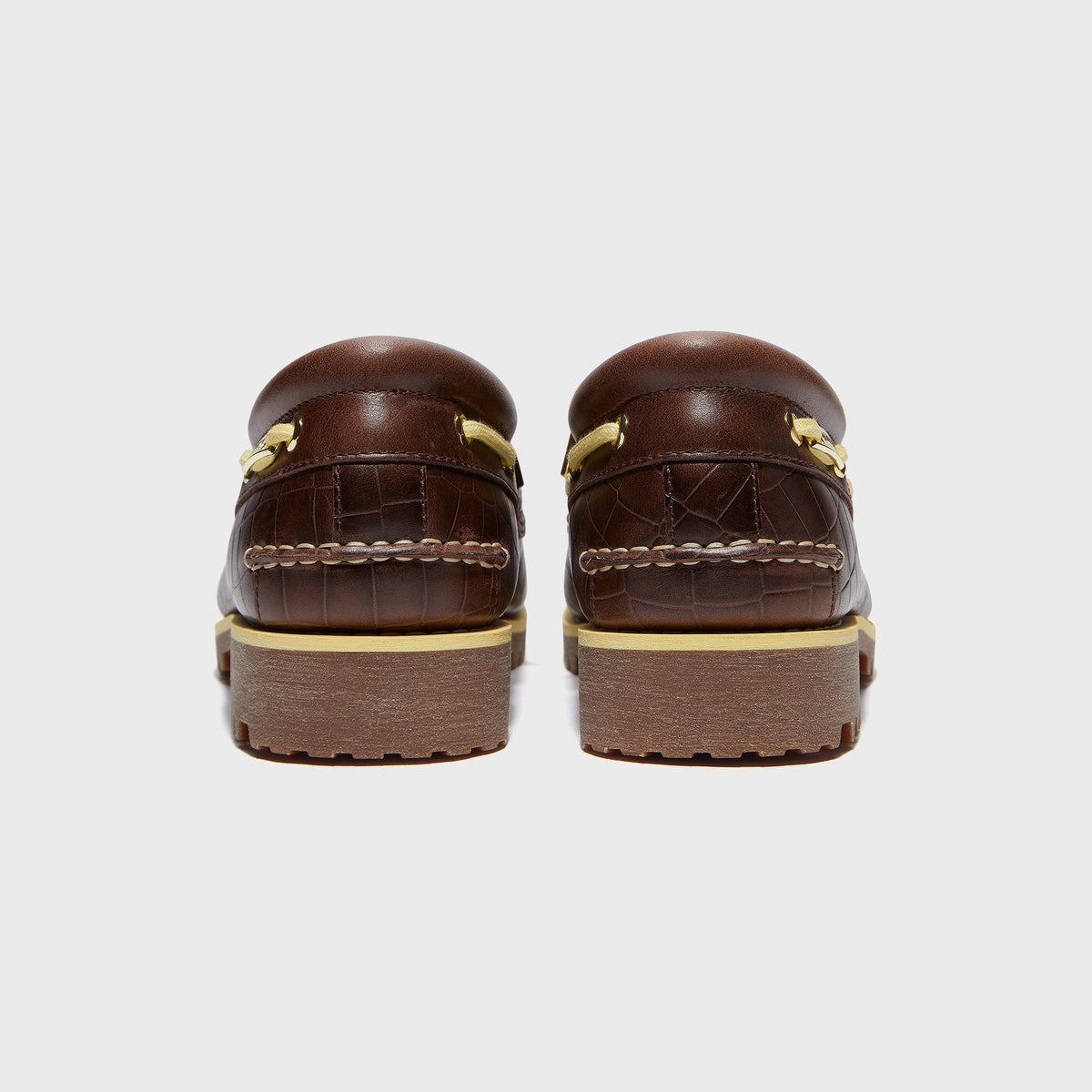 Timberland x Jacquemus 3-Eye Lug Boat Shoe - Brown