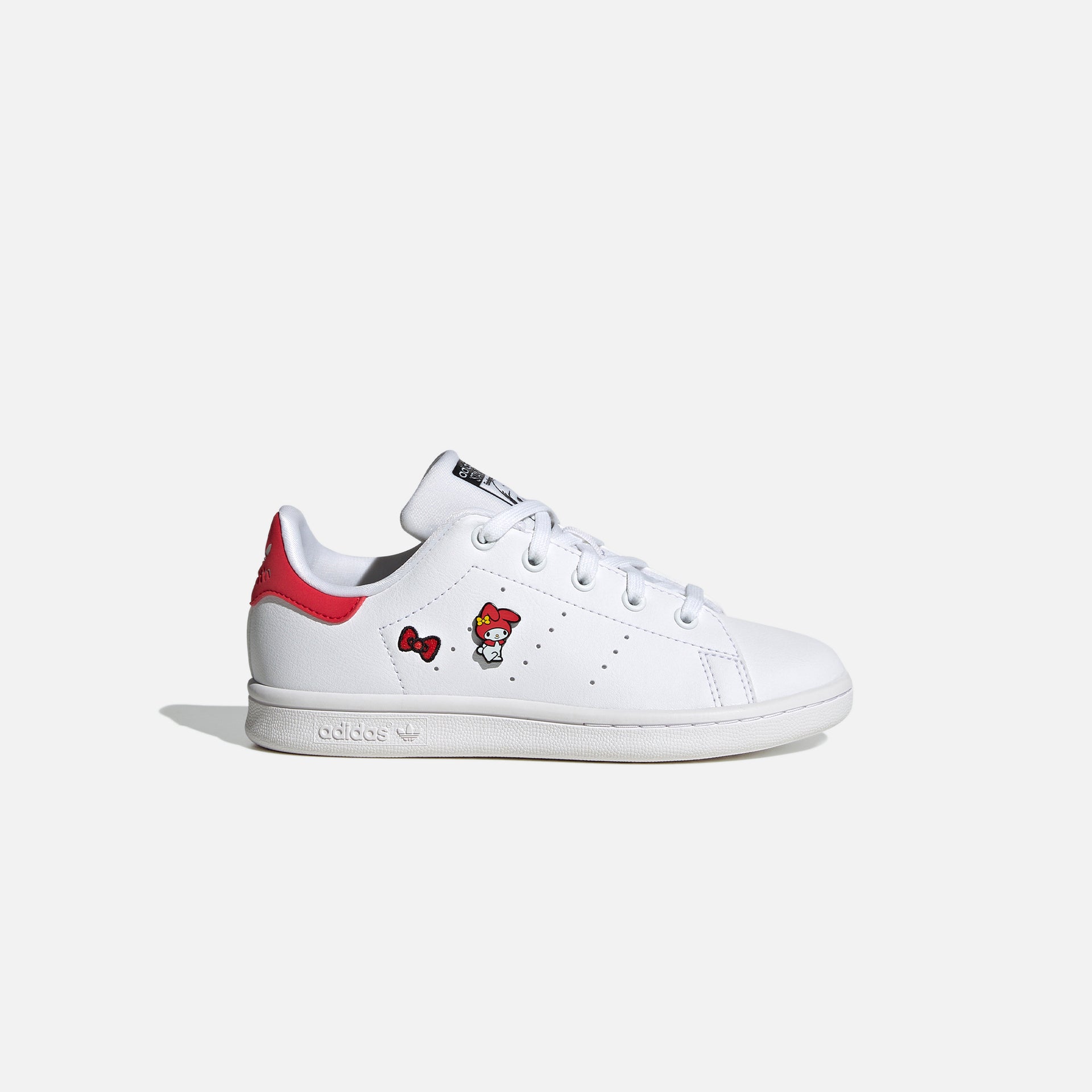 adidas Infant Stan Smith - Chalk White / Core Black / Vivid Red