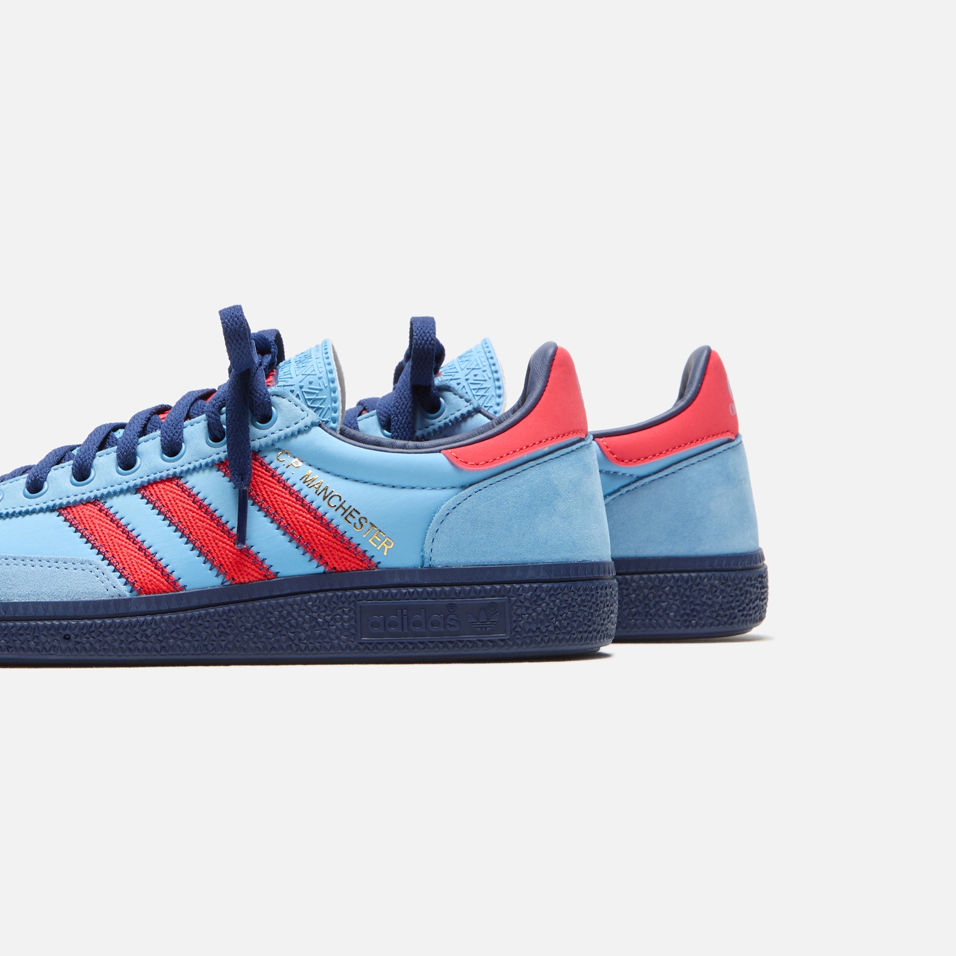 adidas x C.P. Company Manchester SPZL - Light Blue / Bright Red