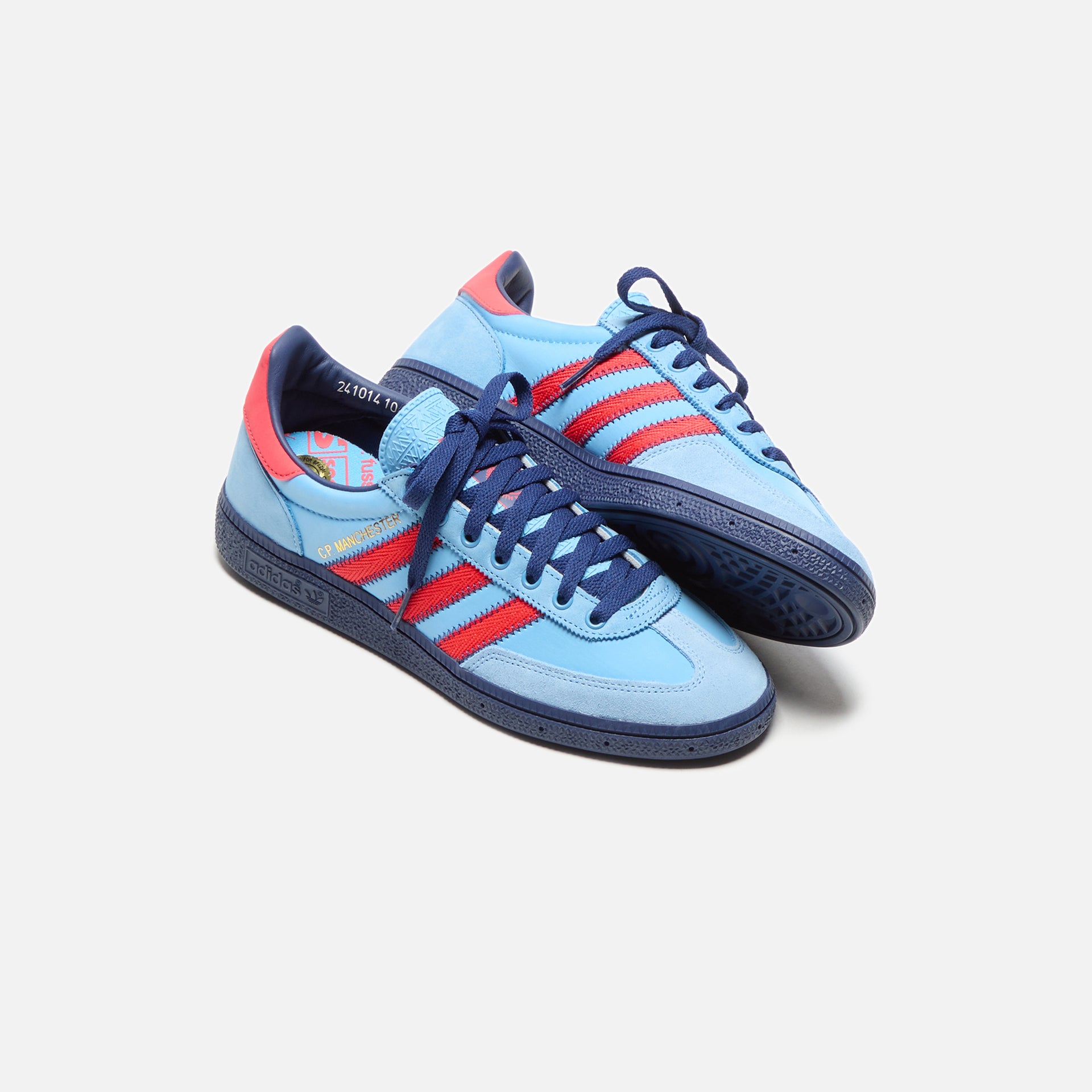 adidas x C.P. Company Manchester SPZL - Light Blue / Bright Red
