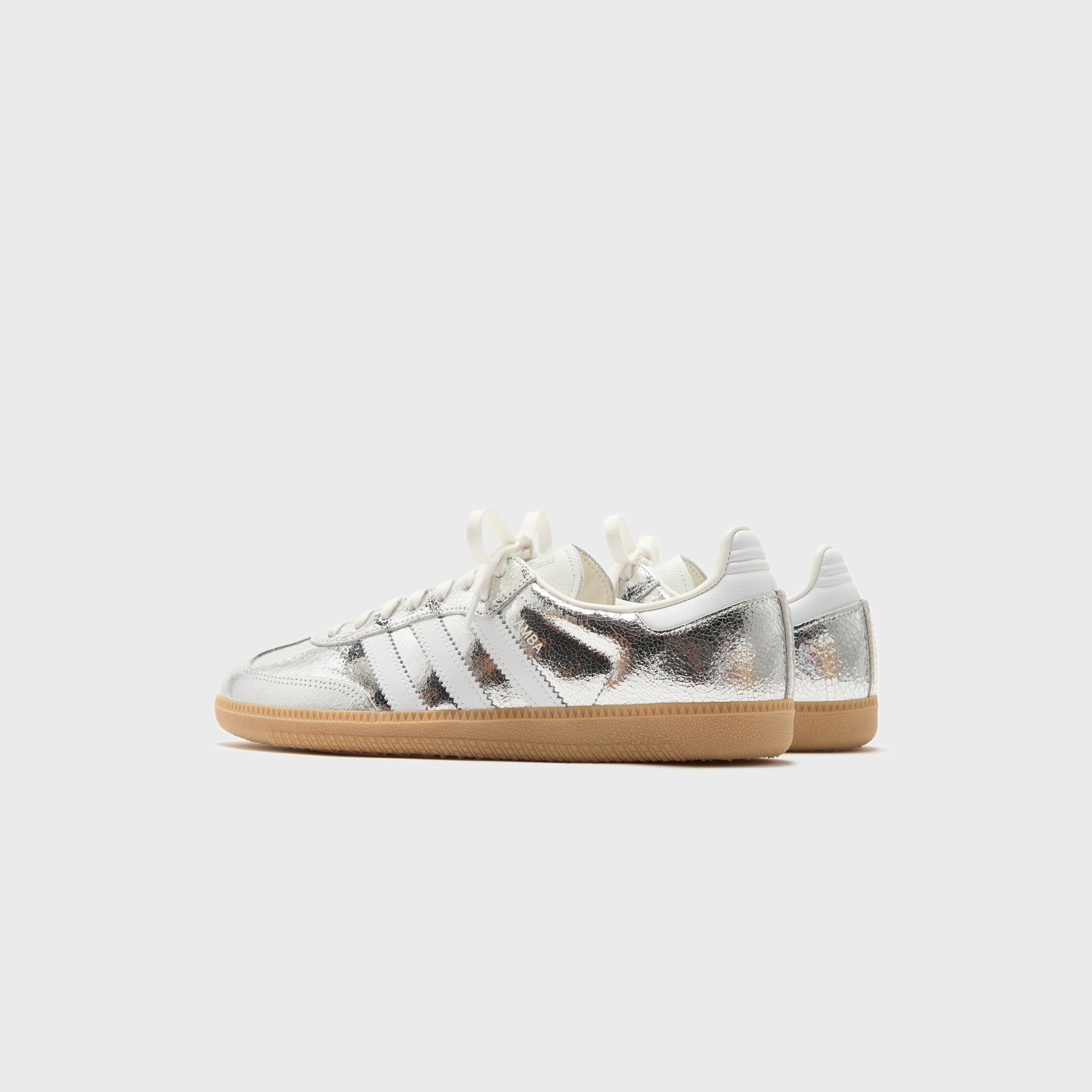 adidas WMNS Samba OG - Silver Metallic / Cloud White / Core White