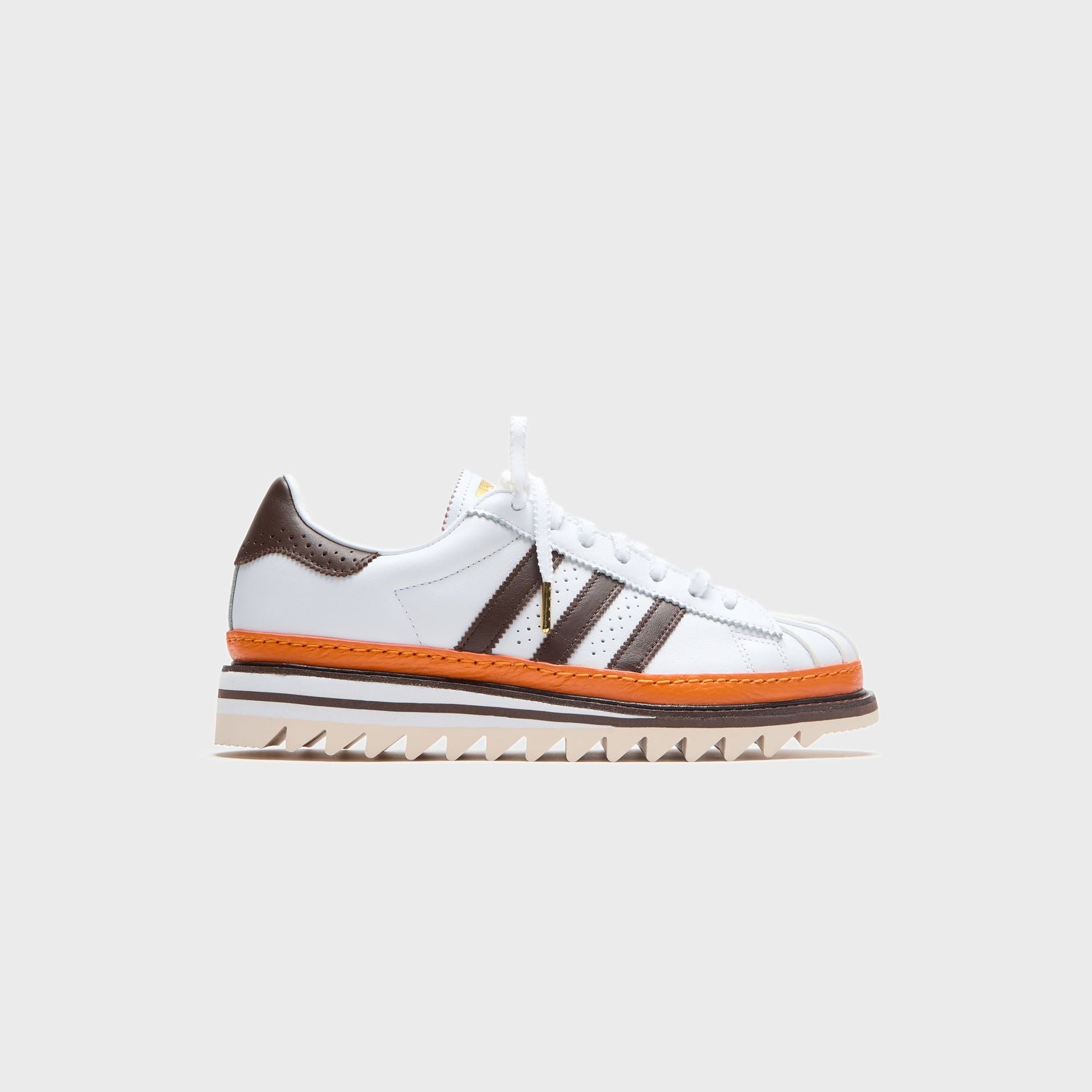 adidas x CLOT Superstar - Cloud White / Coffee / Unity Orange