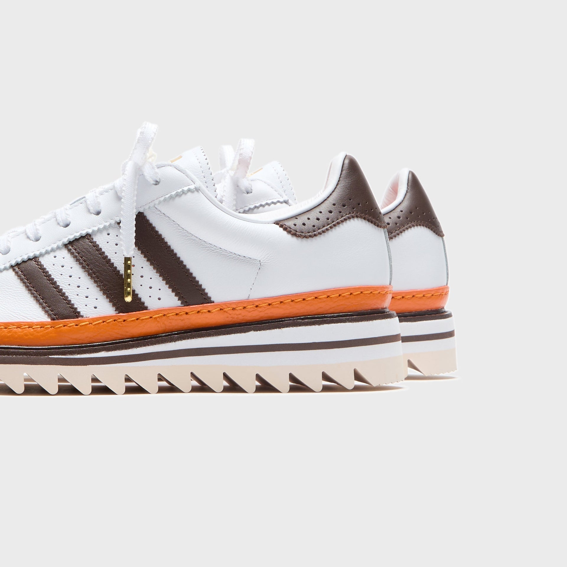 adidas x CLOT Superstar - Cloud White / Coffee / Unity Orange