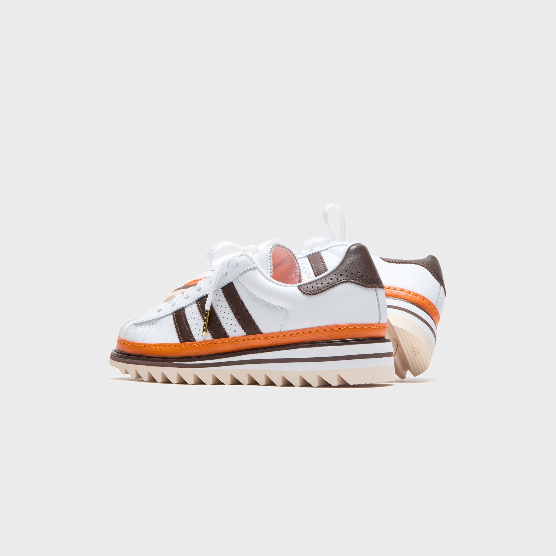 adidas x CLOT Superstar - Cloud White / Coffee / Unity Orange