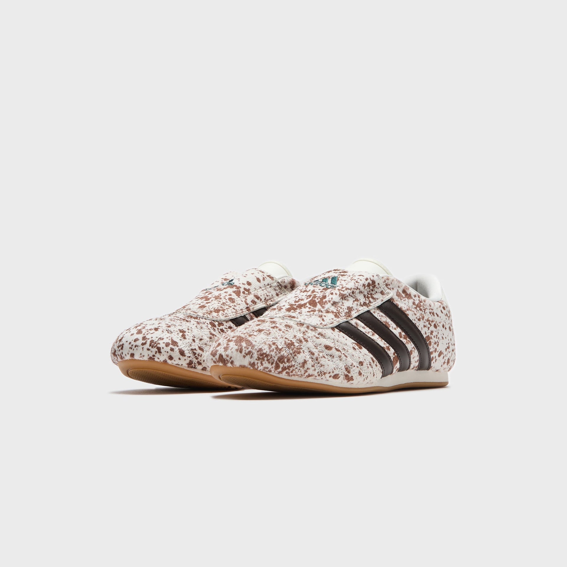 adidas WMNS Pony Print Taekwondo - Off White / Dark Brown / Gum