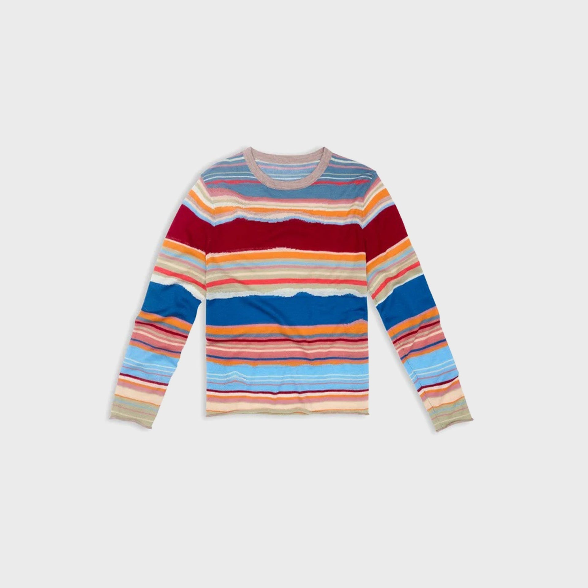 Adrian Cashmere Rosita Long Sleeve Sweater - Multi