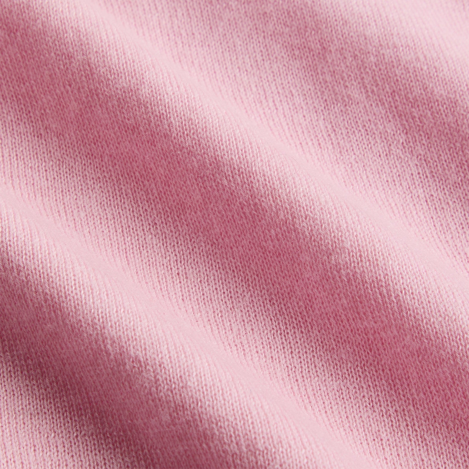 Adrian Cashmere Double Layer Top - Pink / Grey