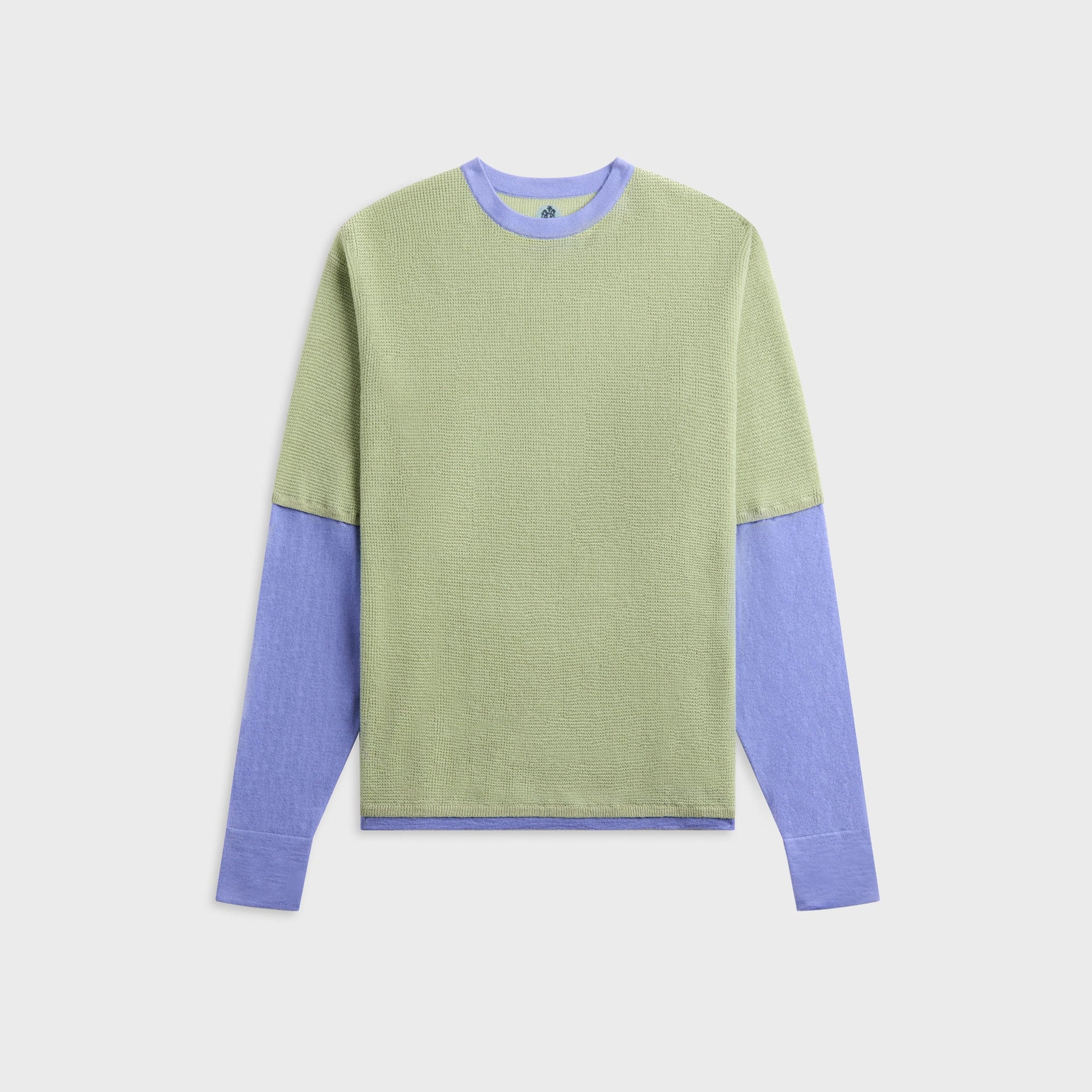Adrian Cashmere Double Layer - Sage / Lavender