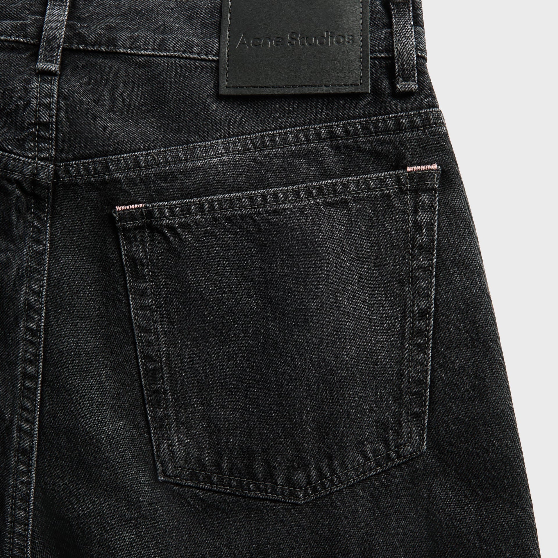 Acne Studios 2021M Regular Fit Jean - Black