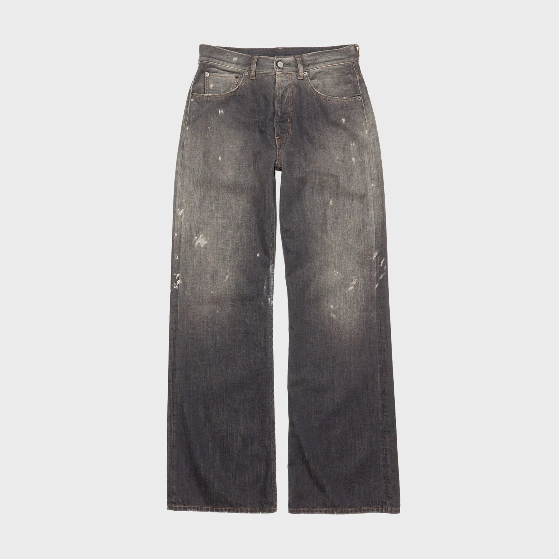 Acne Studios 2021M Regular Fit Jean - Black
