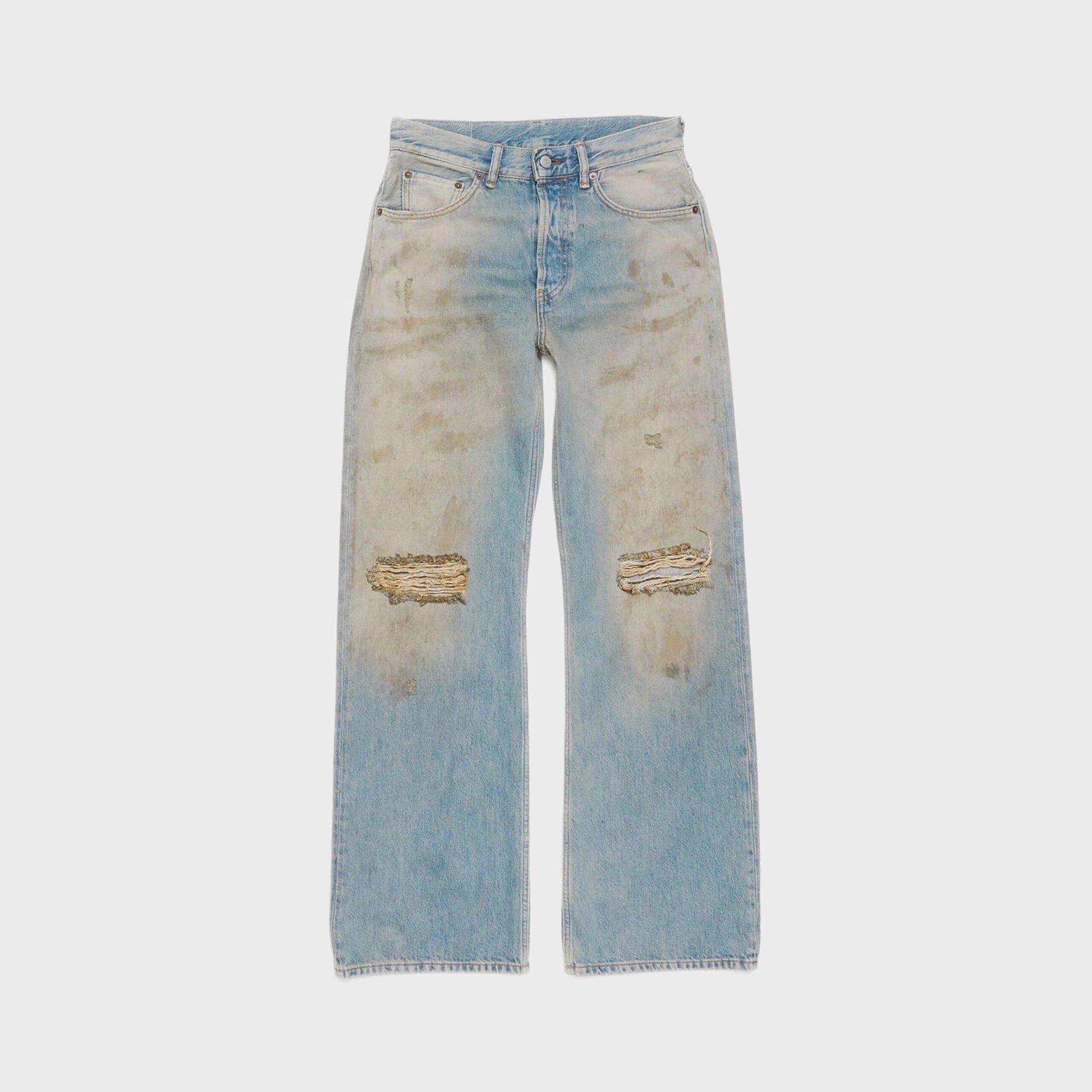 Acne Studios 2021M Regular Fit Jean - Mid Blue