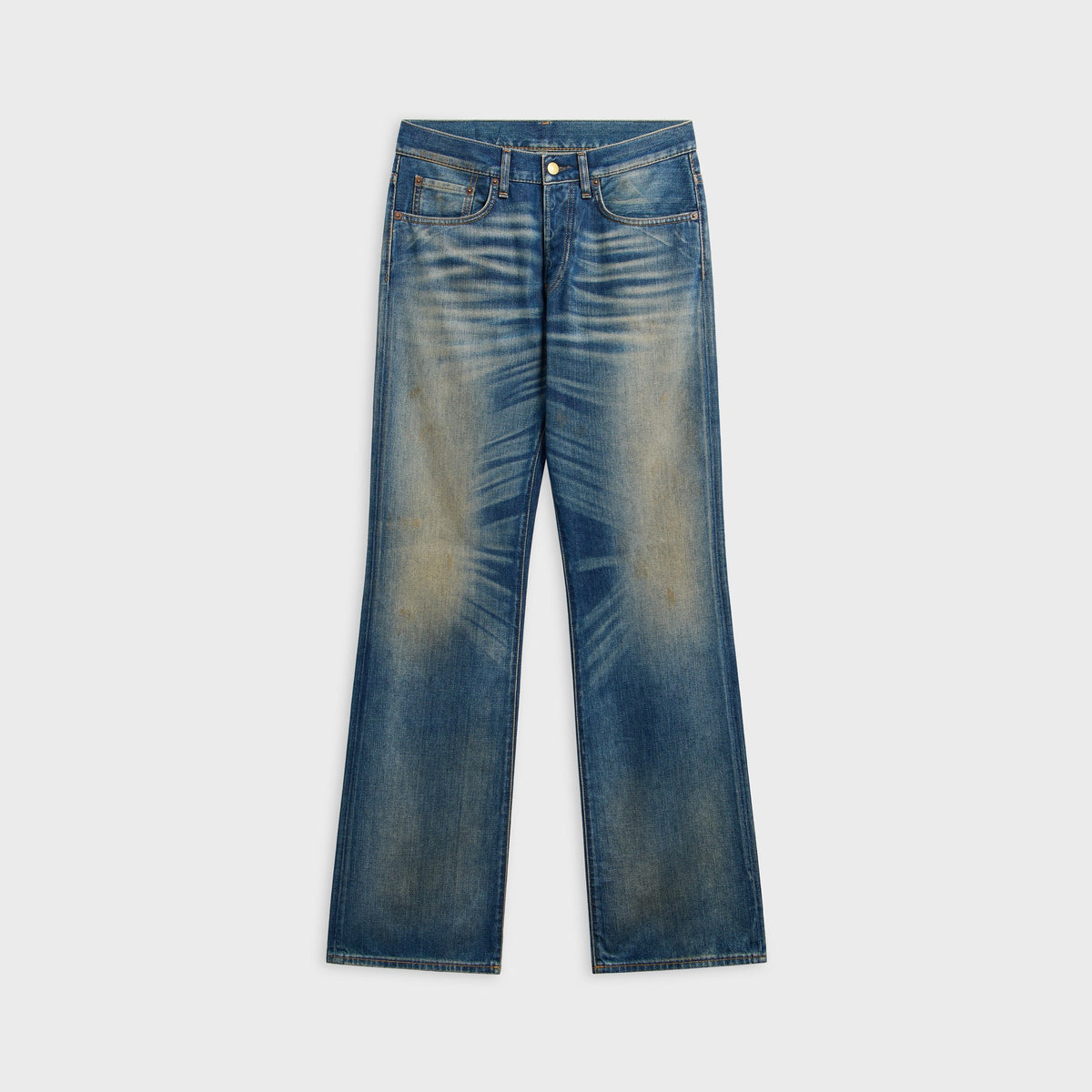 Acne Studios 2010M Regular Fit Jean - Mid Blue