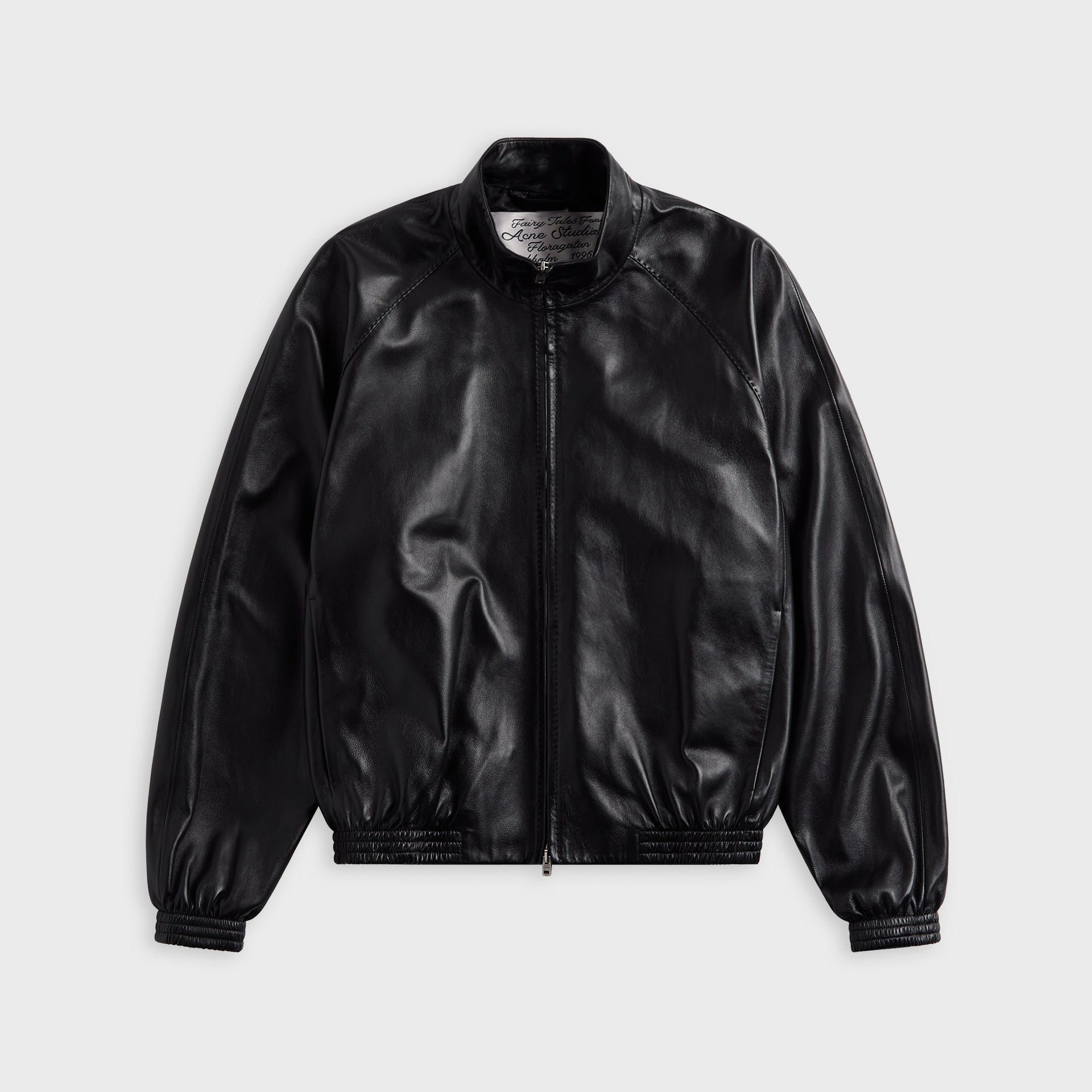 Acne Studios Leather Jacket - Black
