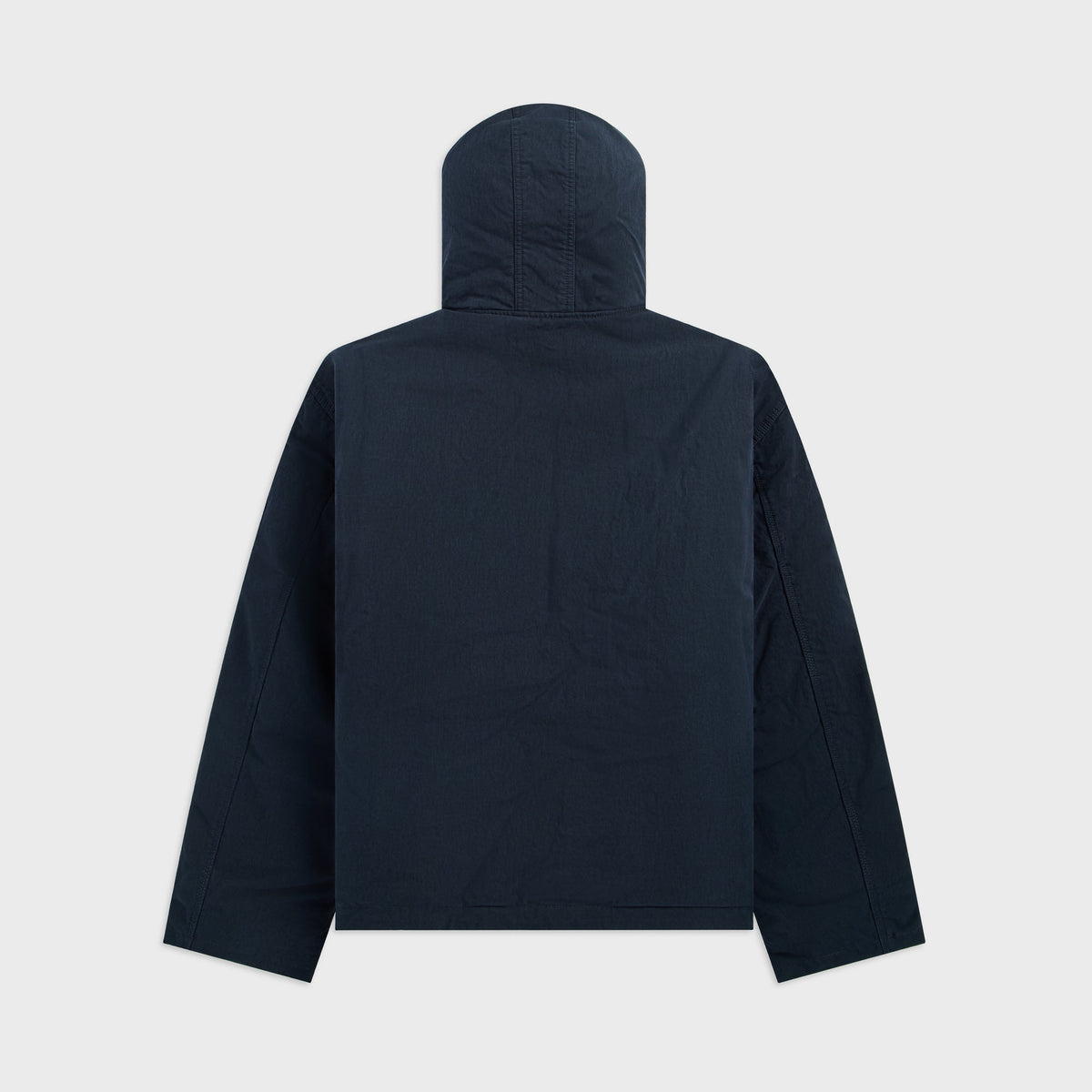 Acne Studios Hood Waxed Jacket - Evening Blue