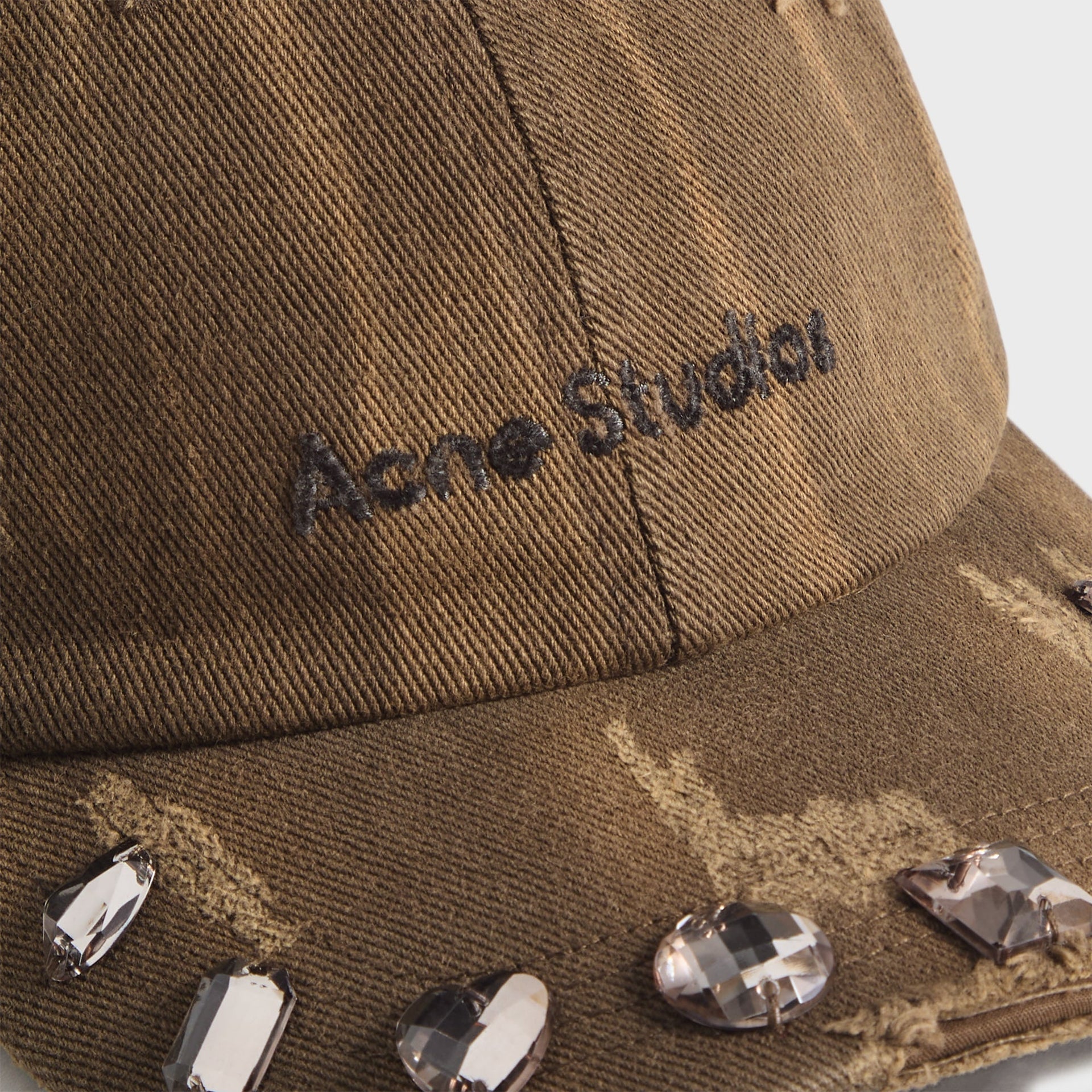 Acne Studios Carliy Diamond Brim Cap - Hunter Green
