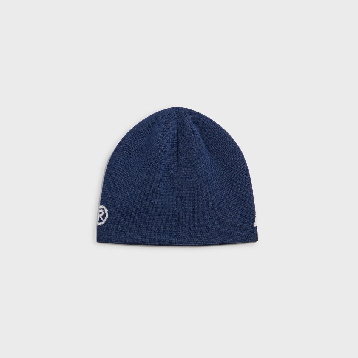 Acne Studios Wool Knit Beanie - Navy / White