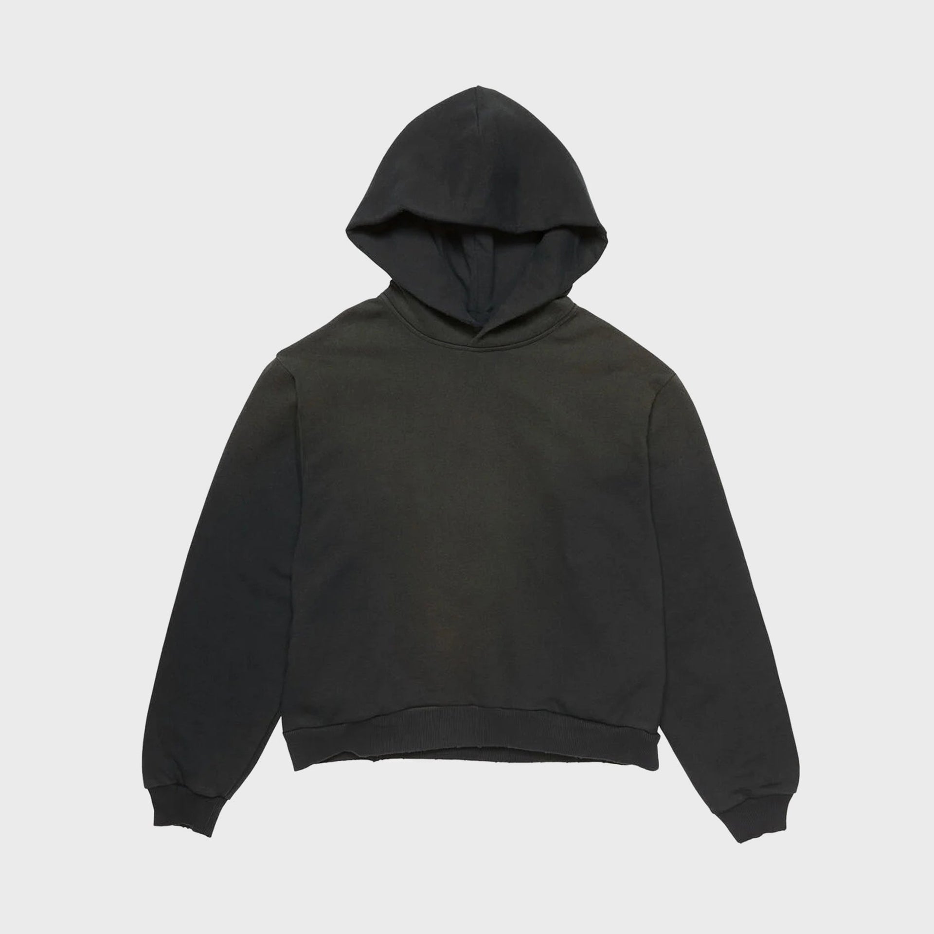 Acne Studios Fleece Logo Hoodie - Black