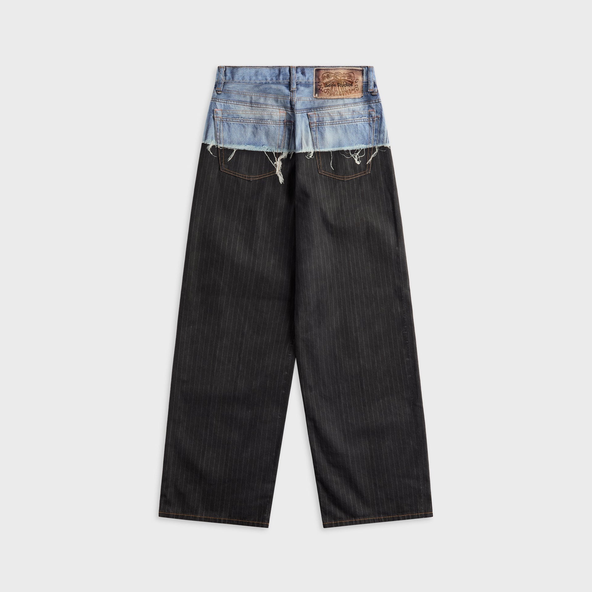 Acne Studios Trompe-L'oeil 1981 Jeans - Blue / Black