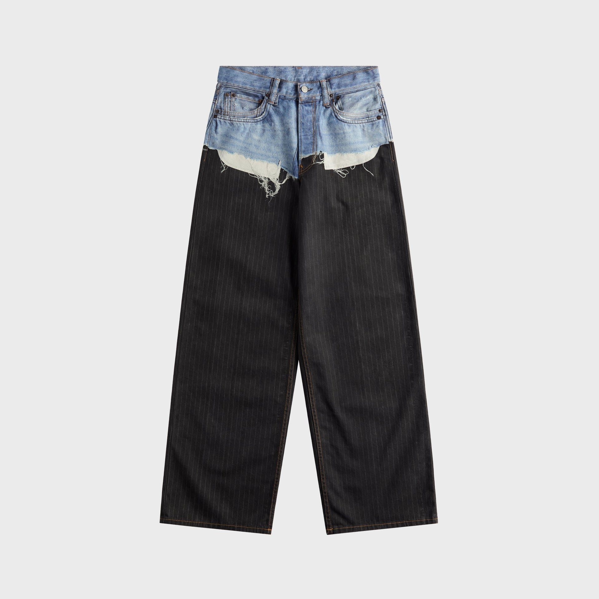 Acne Studios Trompe-L'oeil 1981 Jeans - Blue / Black
