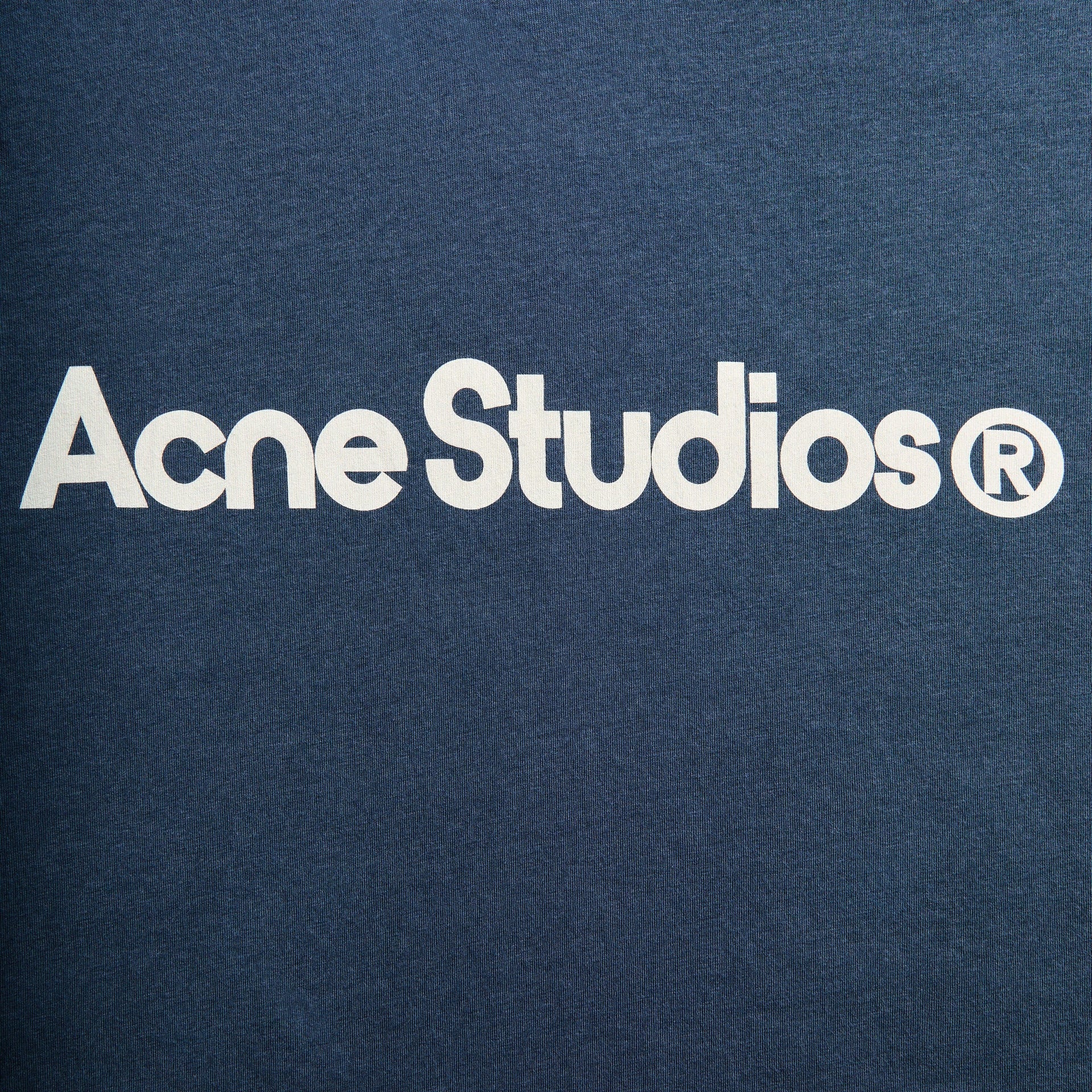 Acne Studios Graphic Tee - Navy Blue