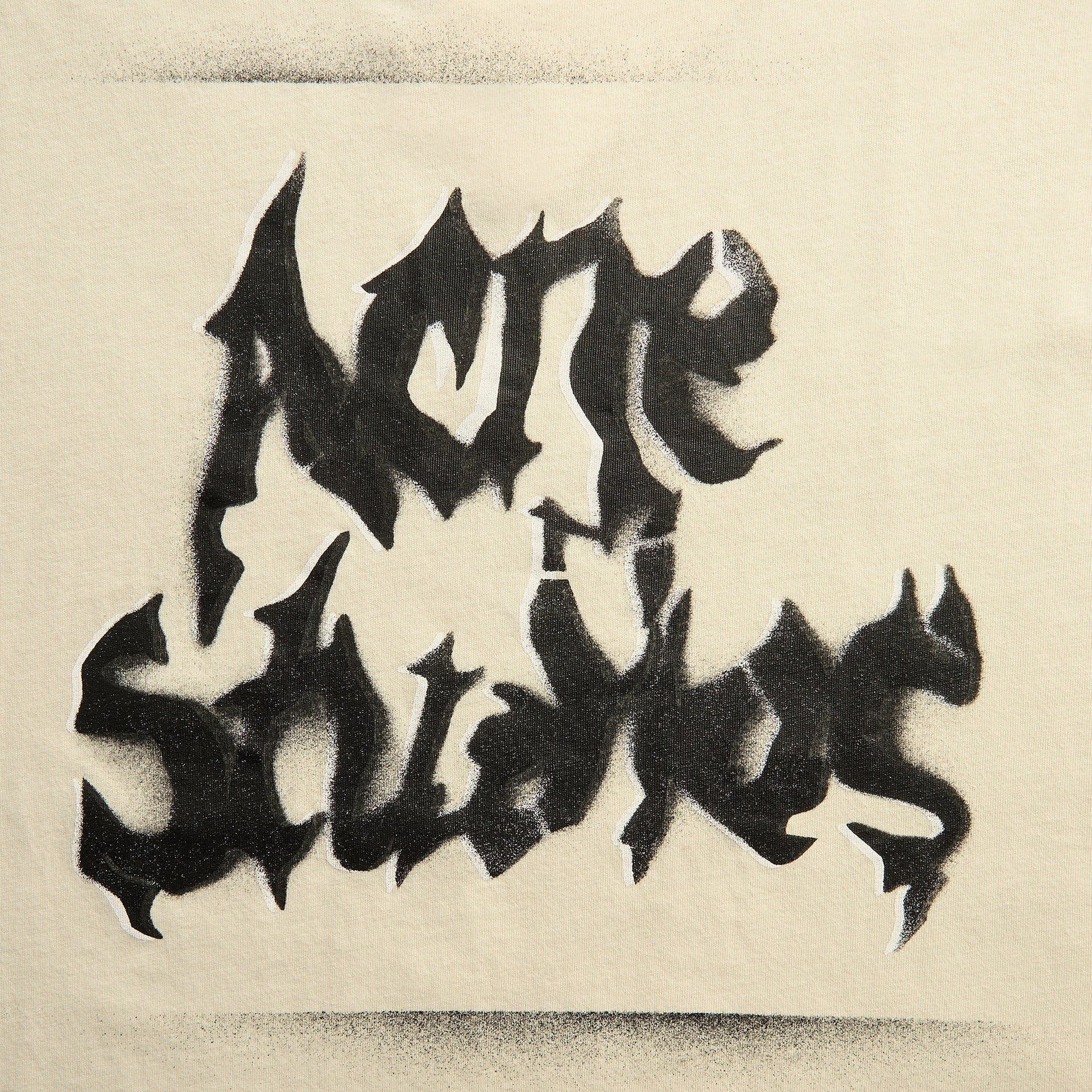 Acne Studios Gothic Logo Tee - Dusty White