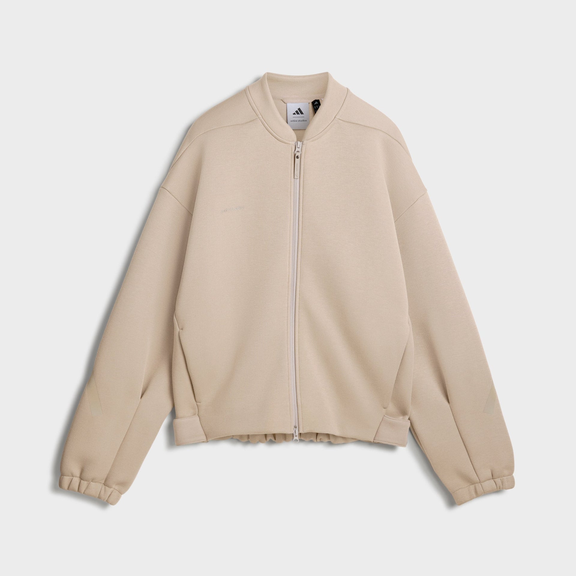 adidas x Entire Studios Z.N.E. Uniform Full Zip Knit - Putty Beige