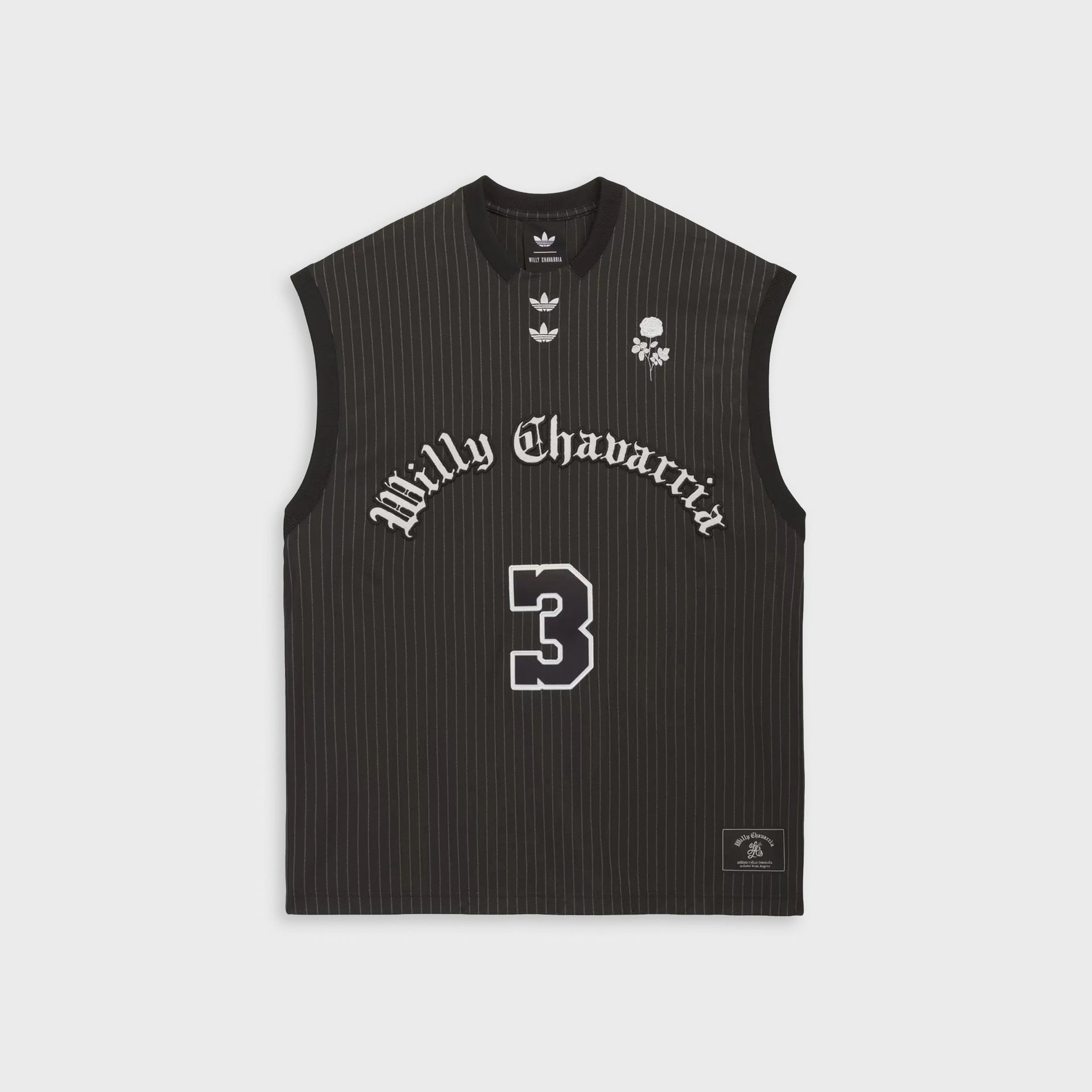 adidas x Willy Chavarria Basketball Jersey - Black