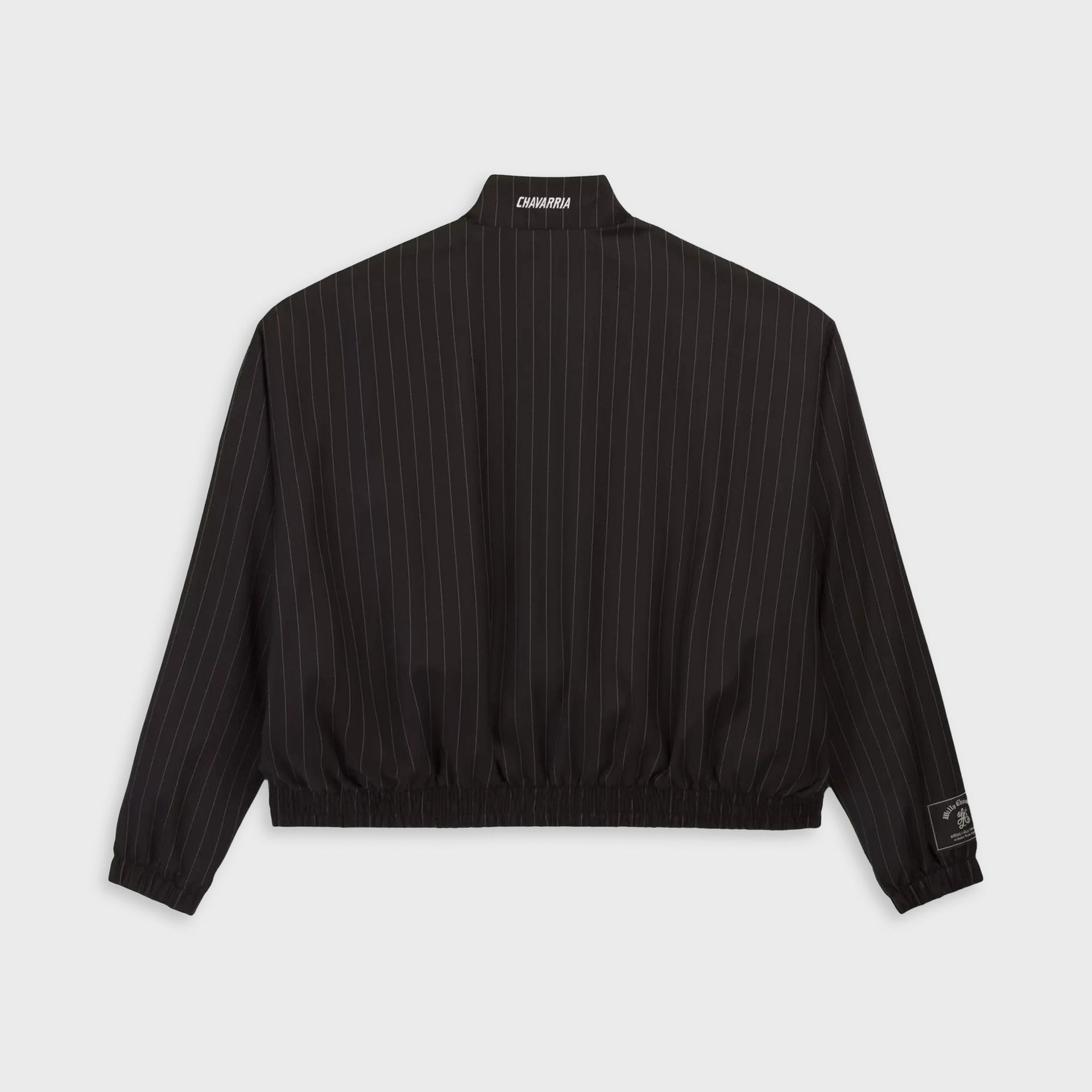 adidas x Willy Chavarria Pinstripe Track Jacket - Black / White