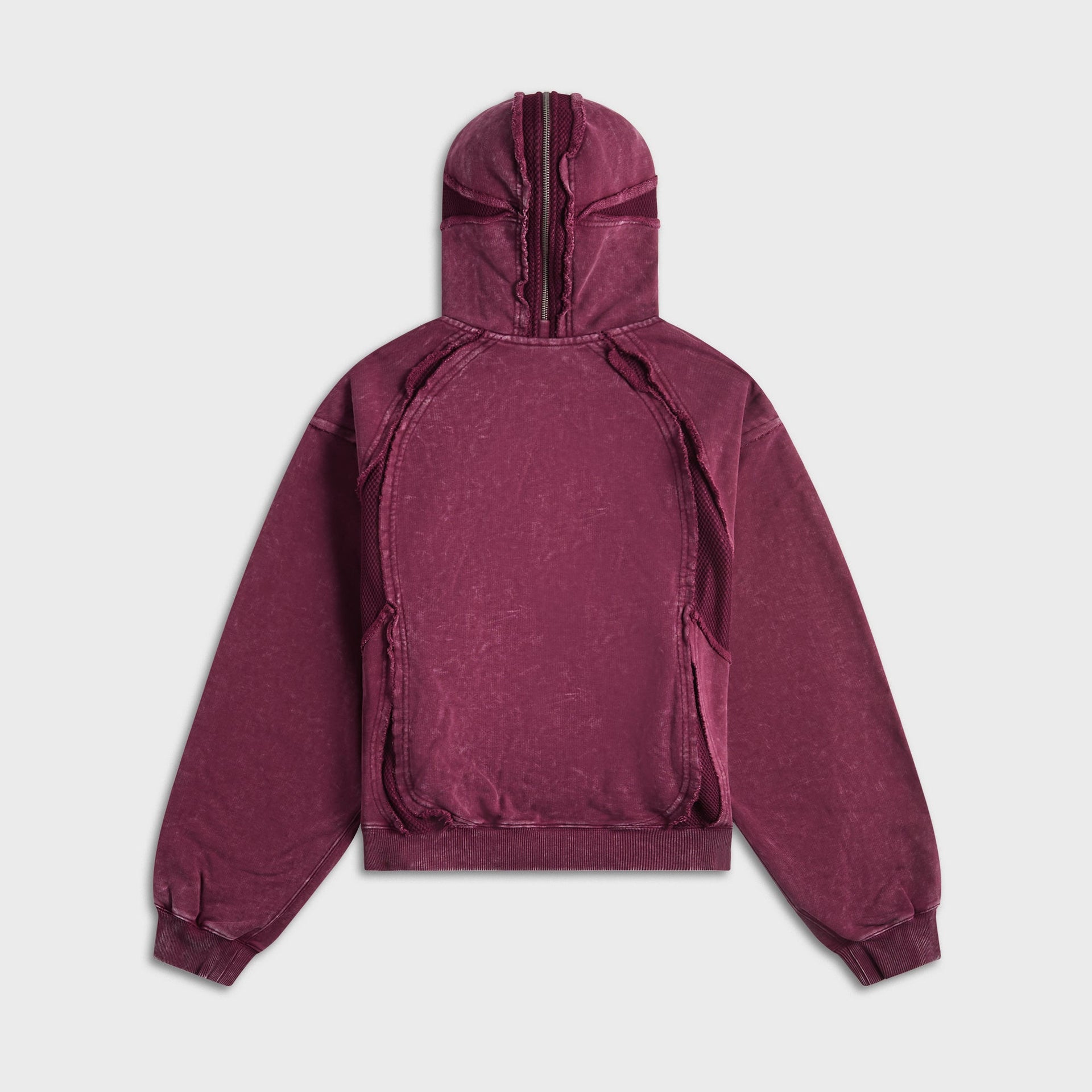 adidas x Thug Club Teamgeist Hooded Zip Up - Maroon
