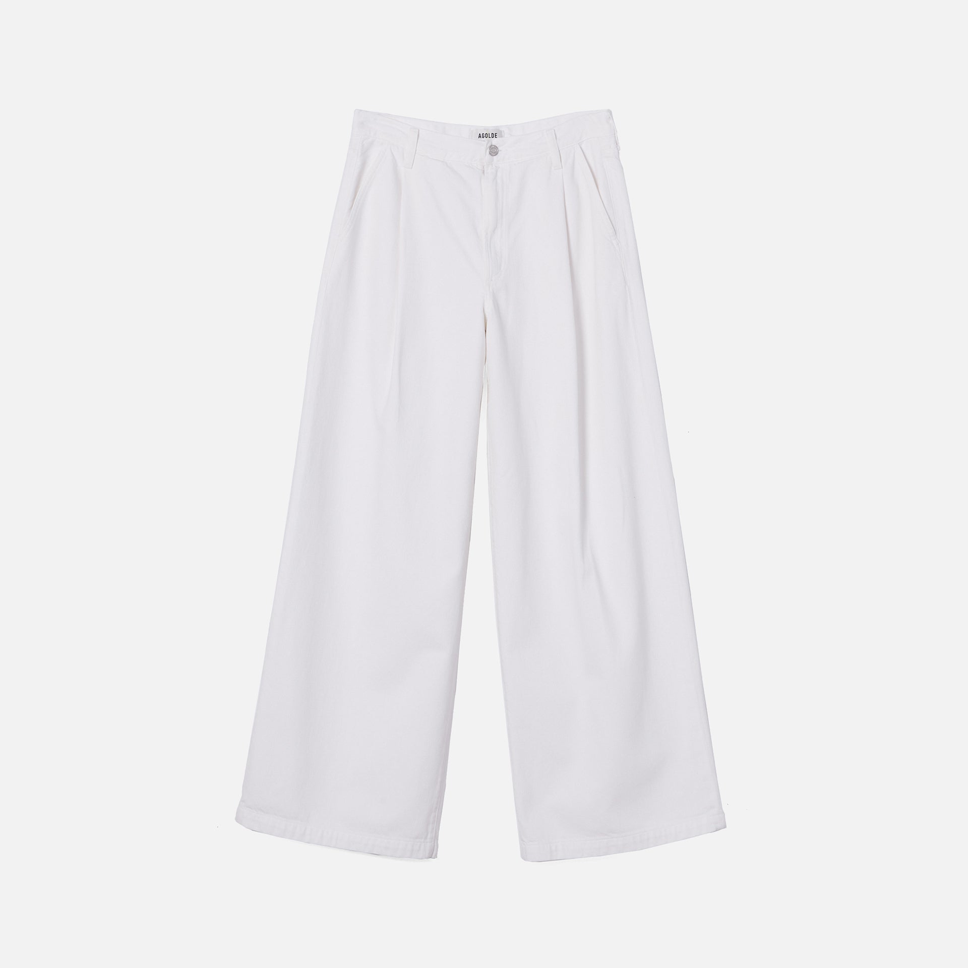 Agolde Ellis Trouser - Milkshake