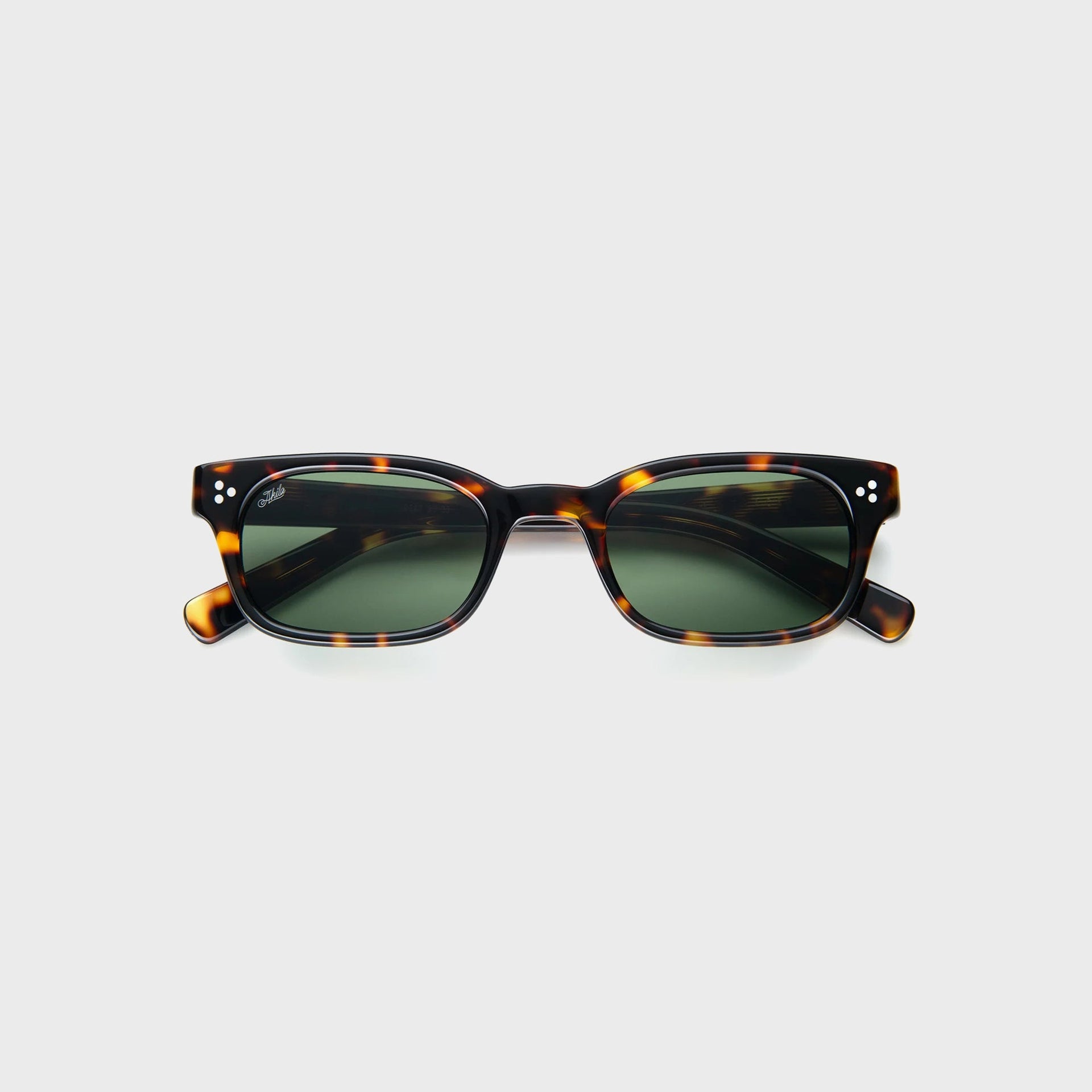 Akila Tracer Sunglasses - Mahogany Tortoise / Bottle Green