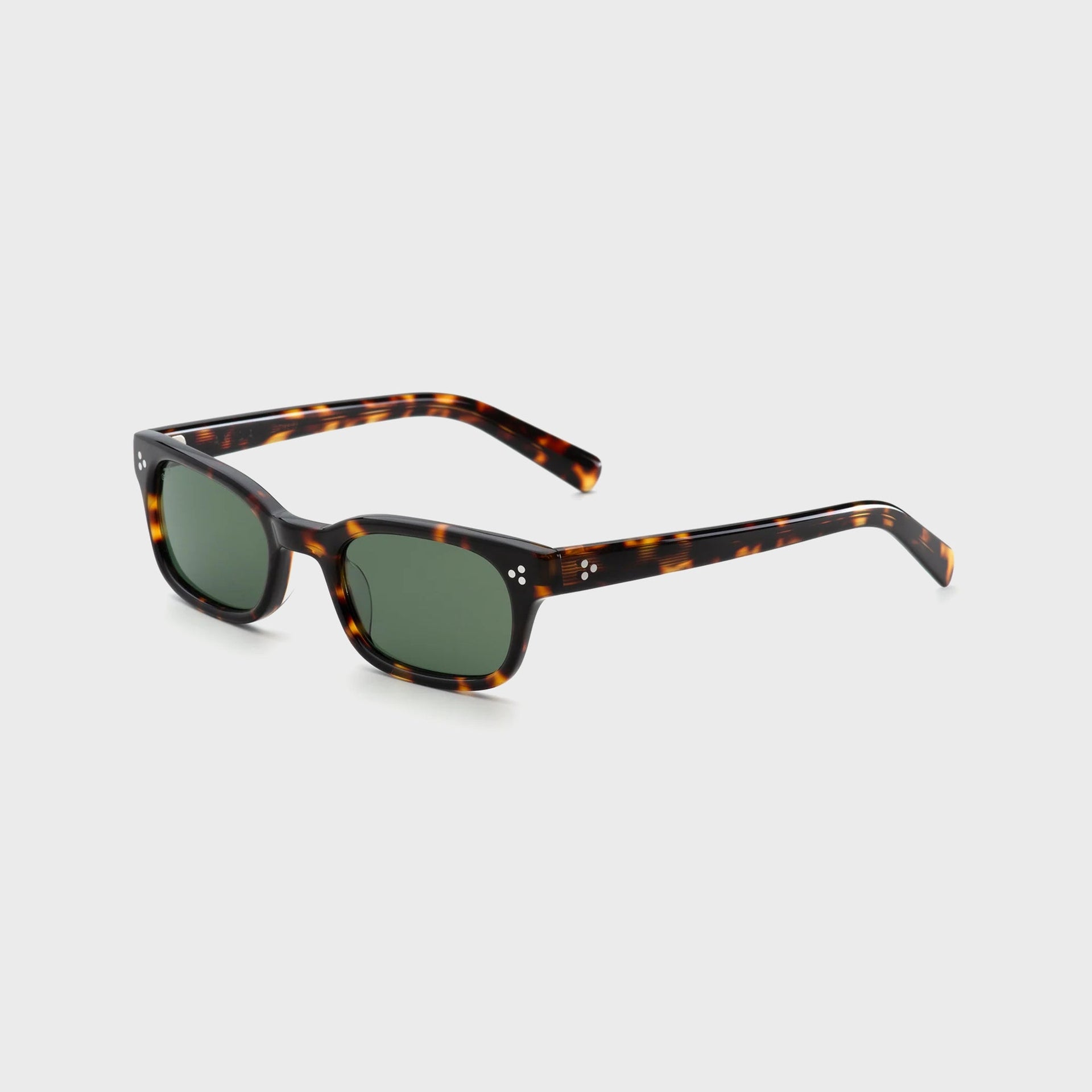 Akila Tracer Sunglasses - Mahogany Tortoise / Bottle Green